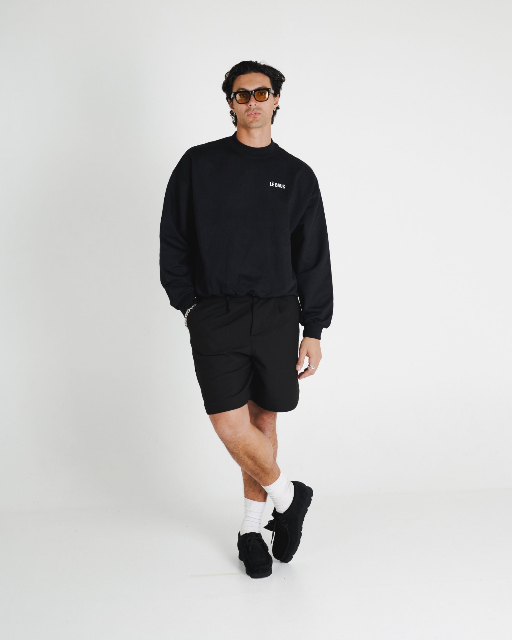 LOGO CREWNECK SWEATER