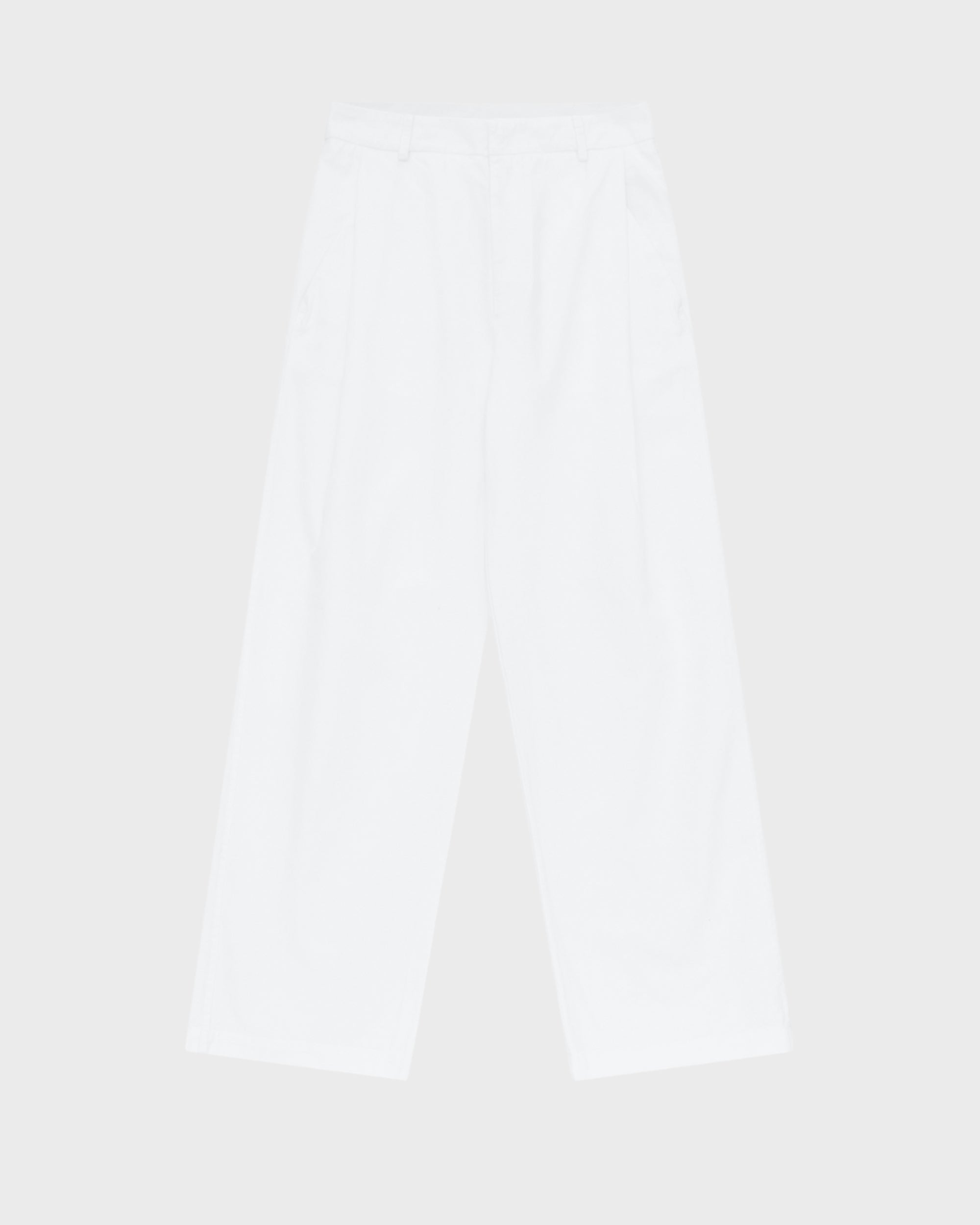 WIDE LEG TROUSER - WHITE