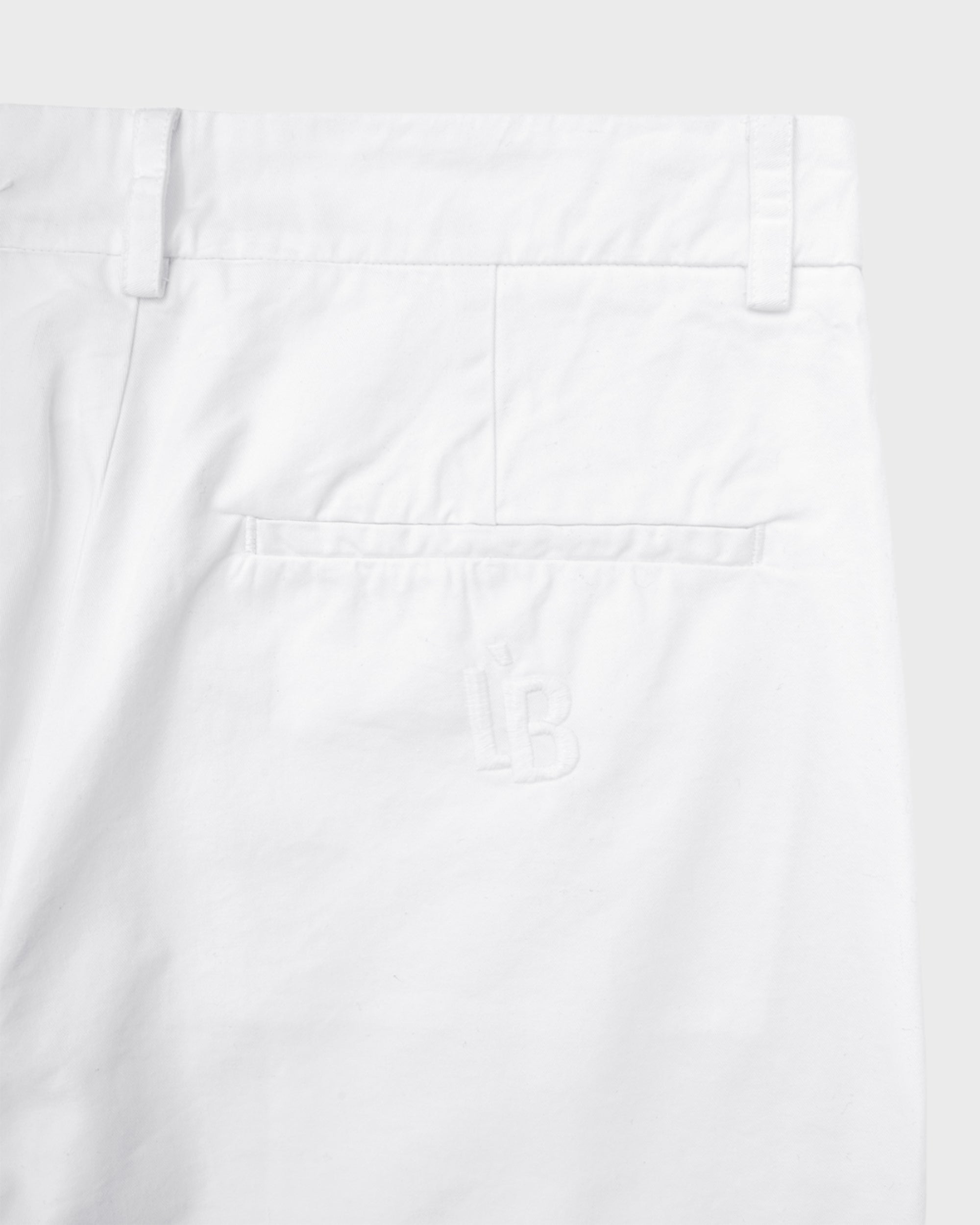 WIDE LEG TROUSER - WHITE