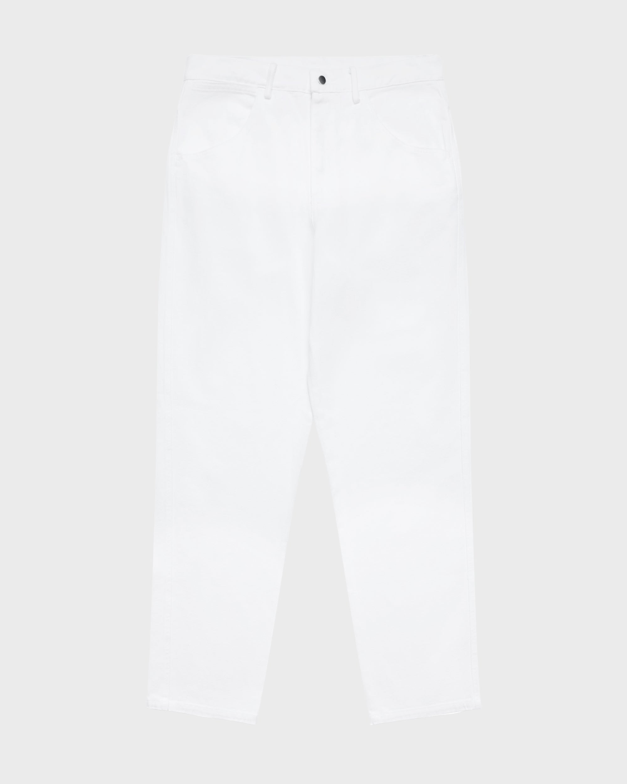 STRAIGHT LEG DENIM - WHITE