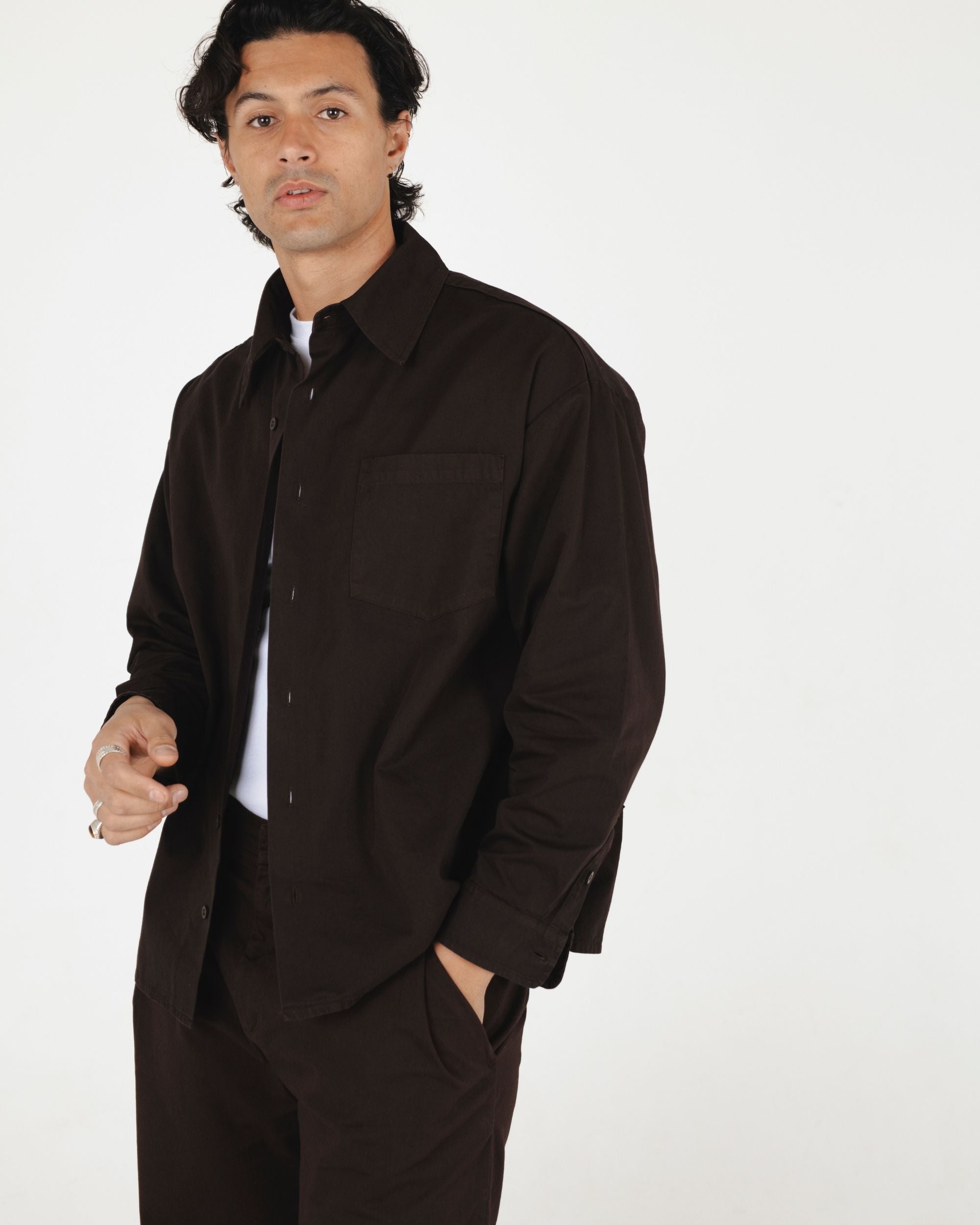 CROP LONG SLEEVE SHIRT