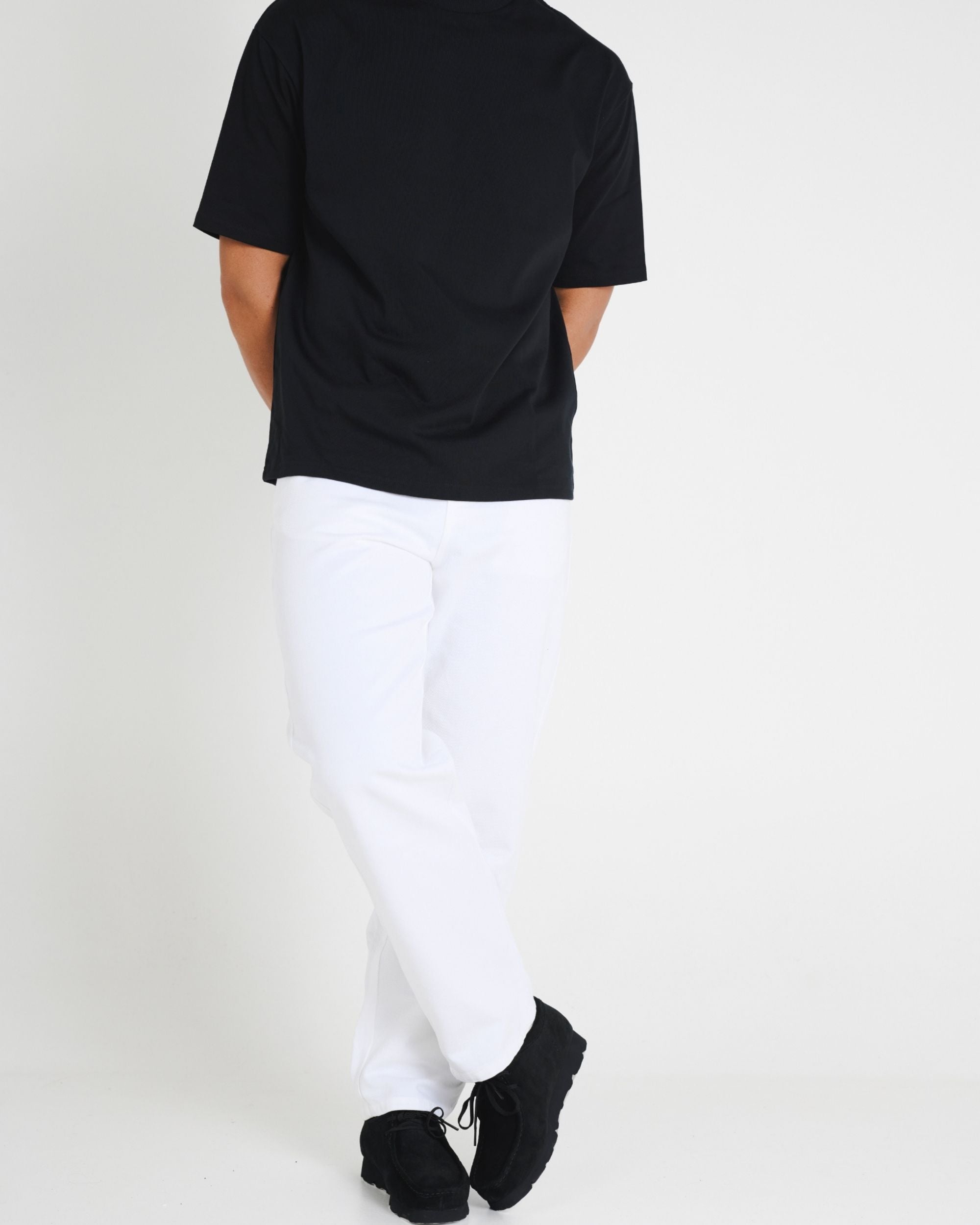 STRAIGHT LEG DENIM - WHITE