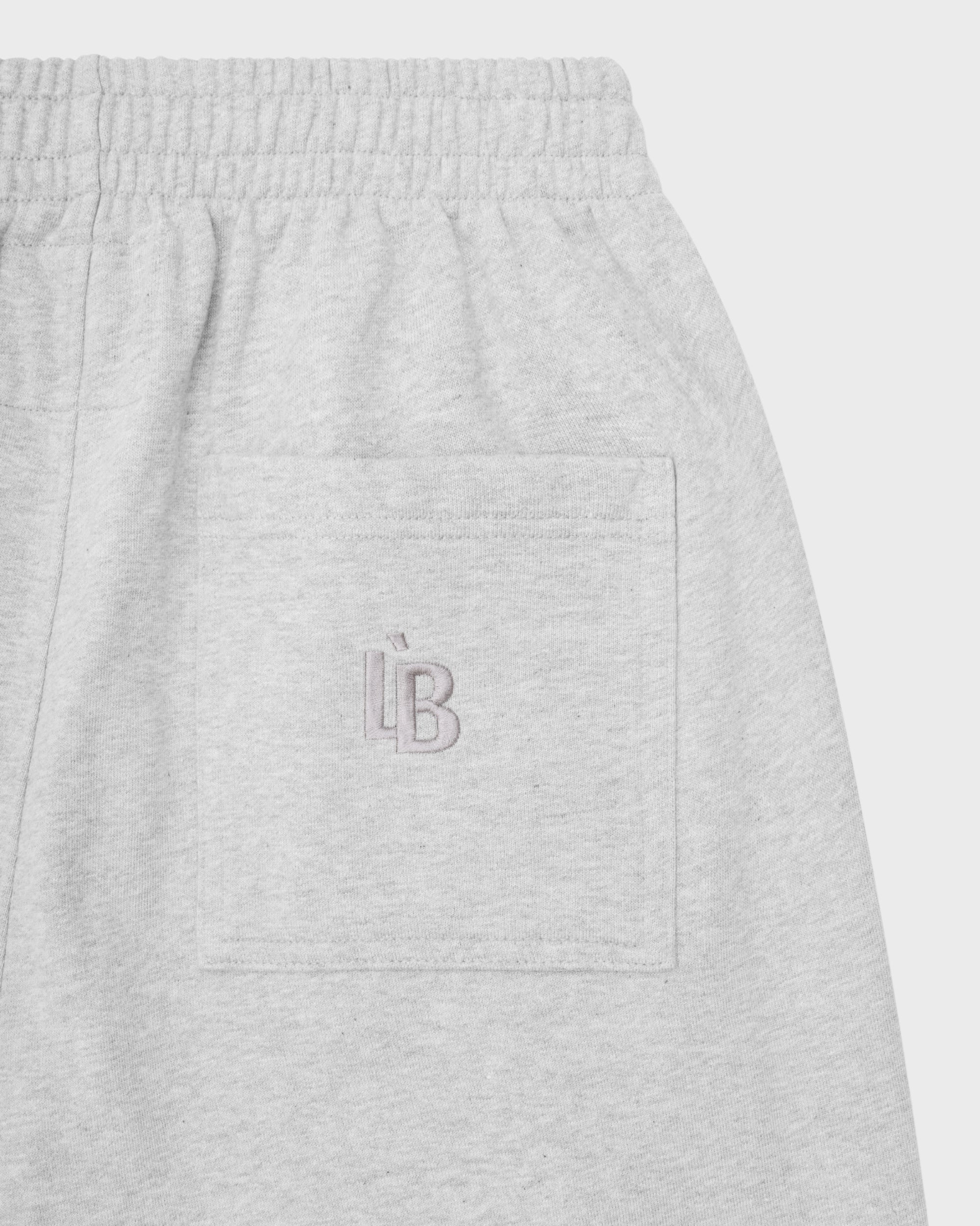 WIDE LEG SWEAT PANTS - GREY