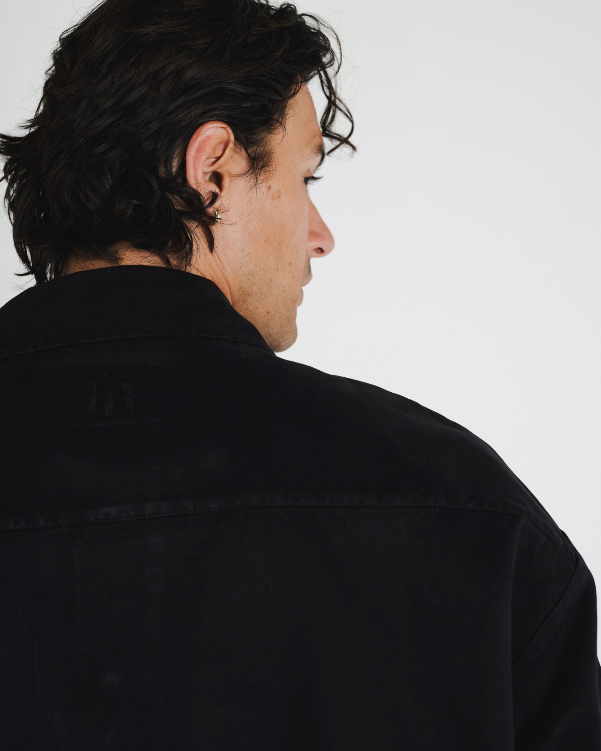 LONG SLEEVE SHIRT - BLACK