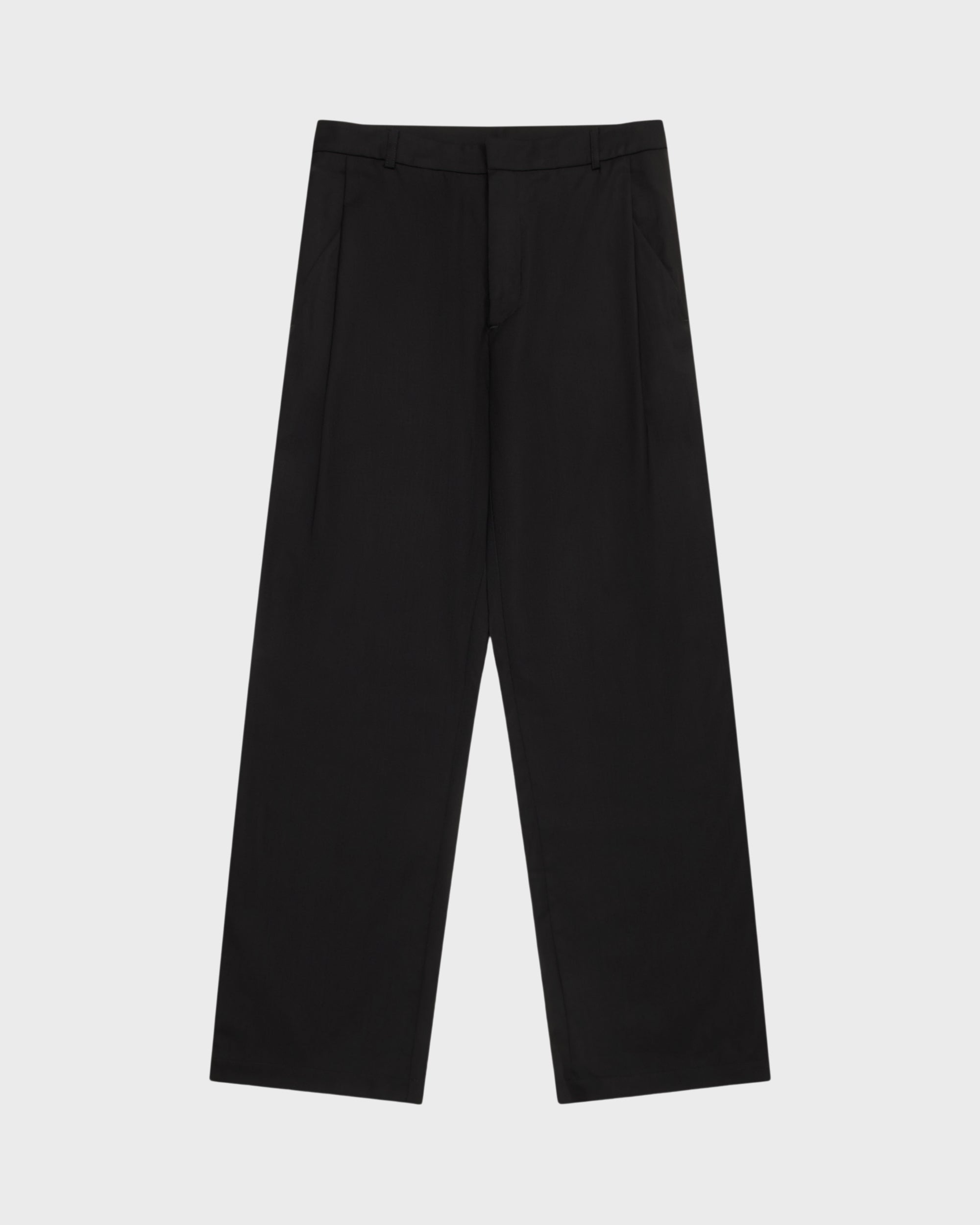 WIDE LEG TROUSER - BLACK