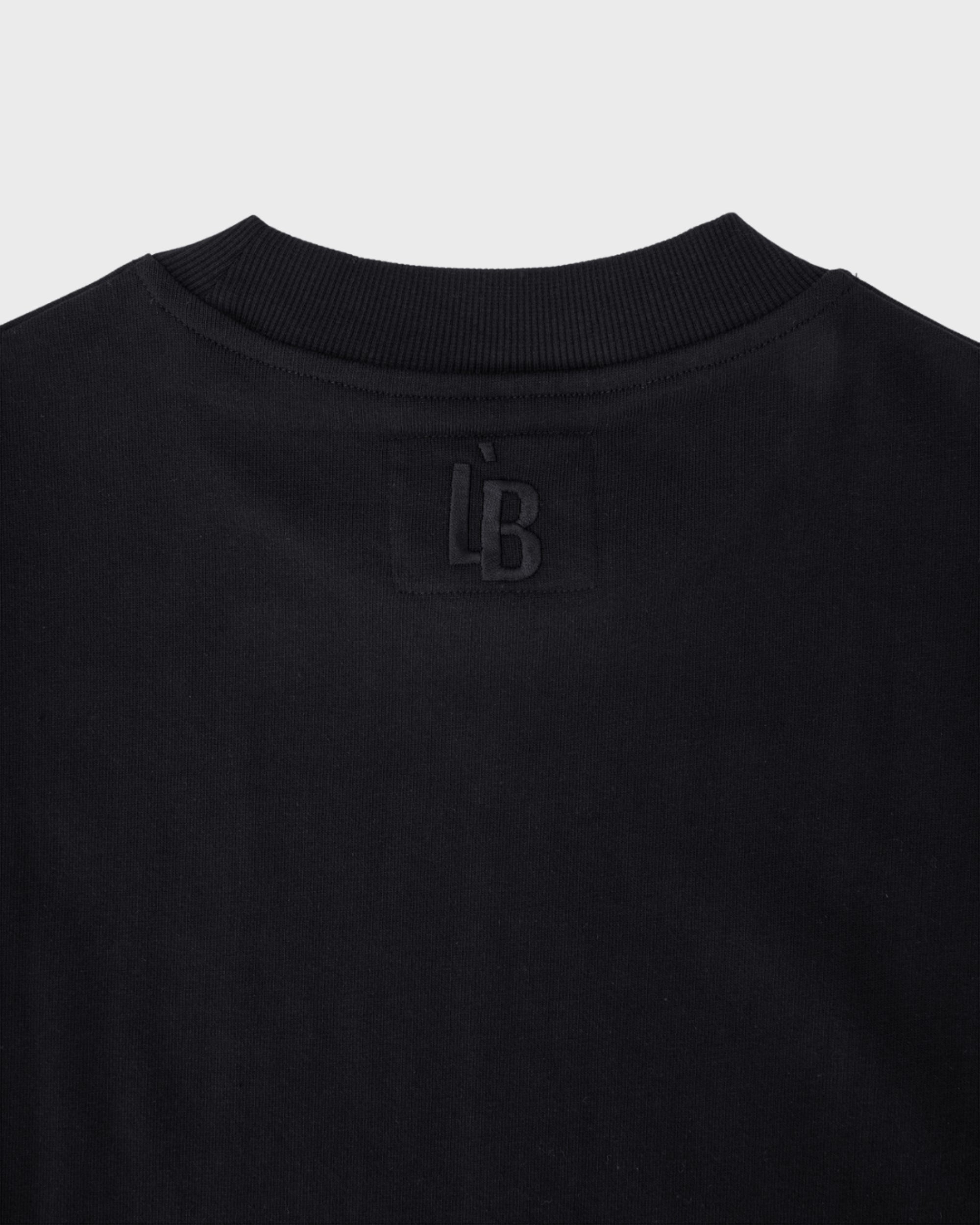 CROP CUT OFF - BLACK