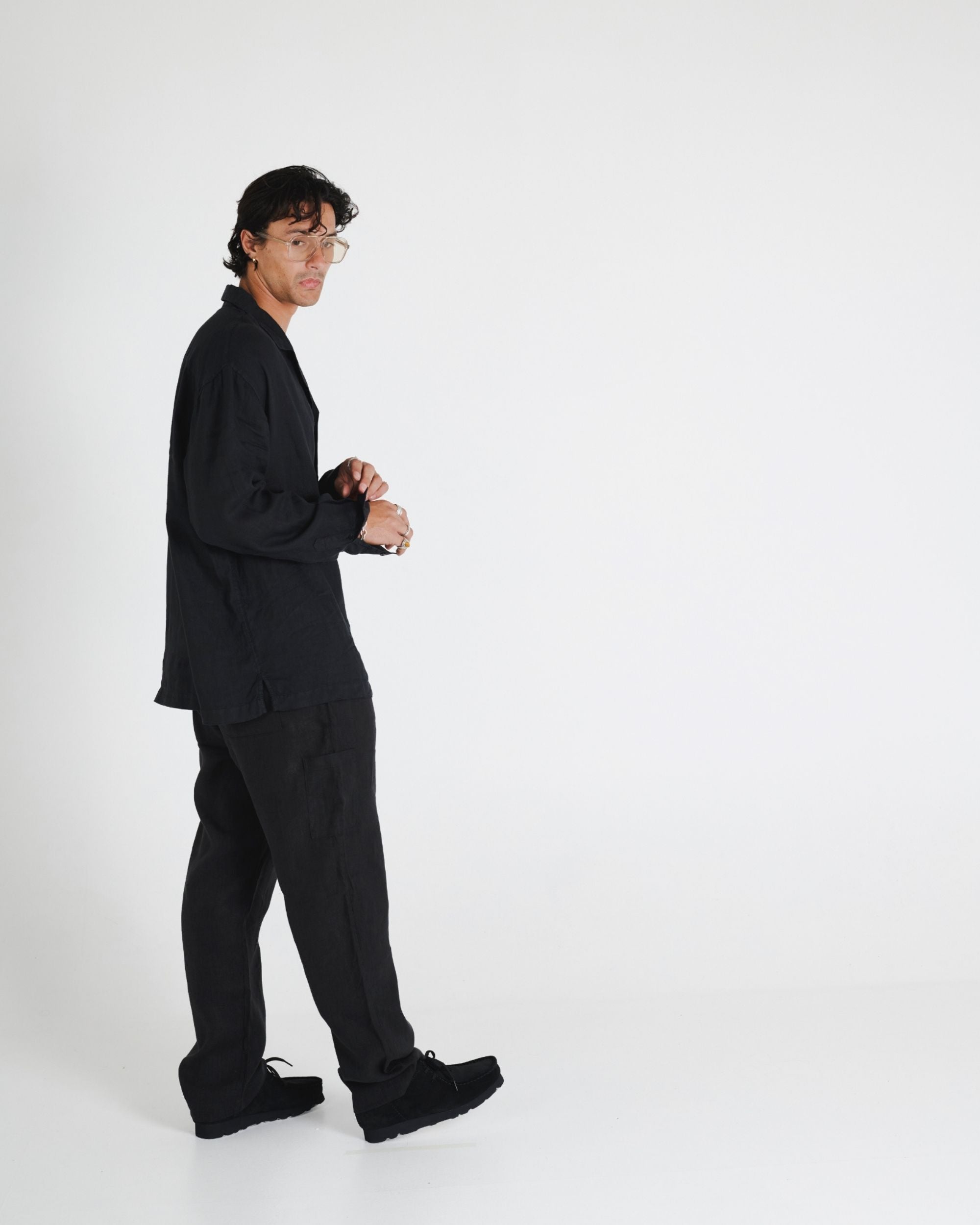 NOSTALGIA LINEN TROUSER