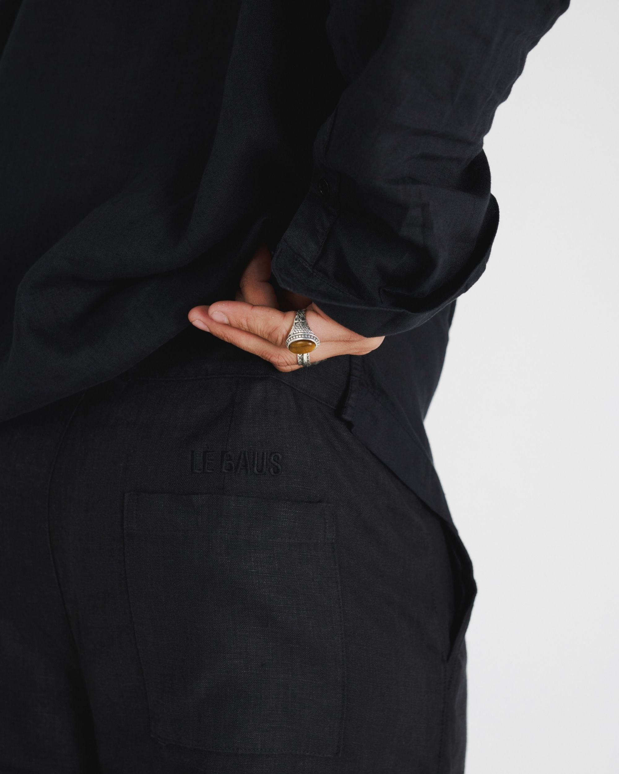 NOSTALGIA LINEN TROUSER