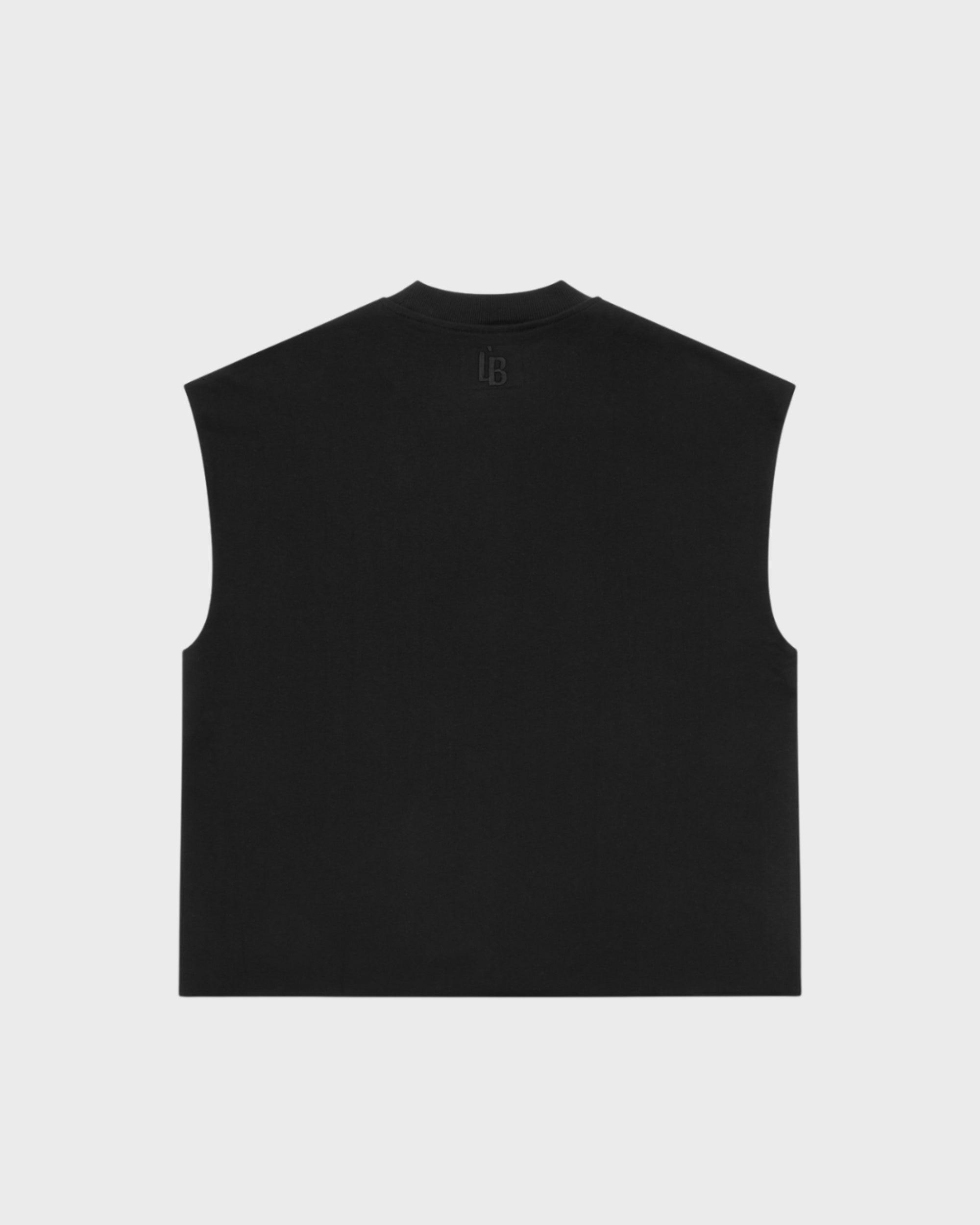 CROP CUT OFF - BLACK
