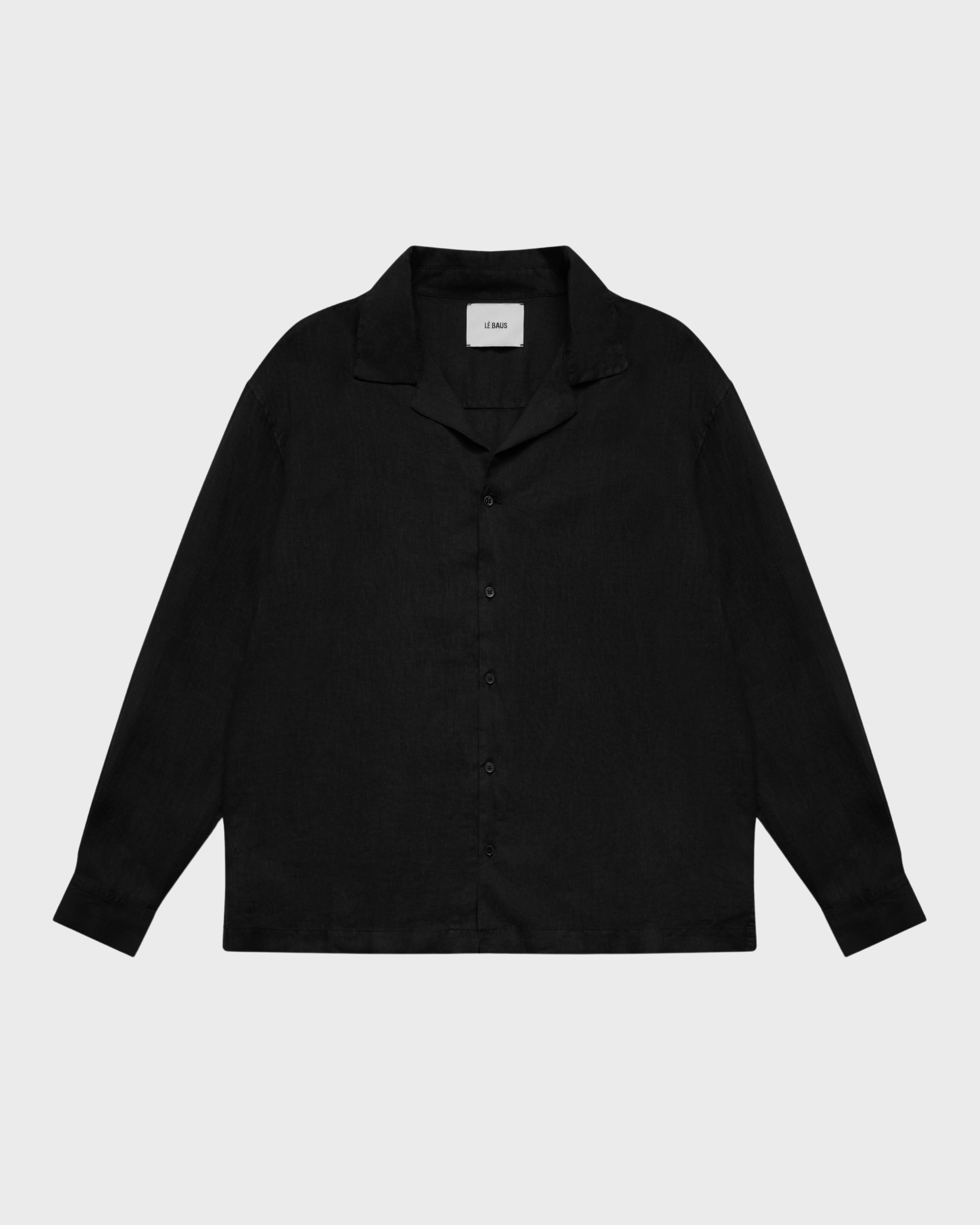 OVERSIZED CAMP COLLAR SHIRT