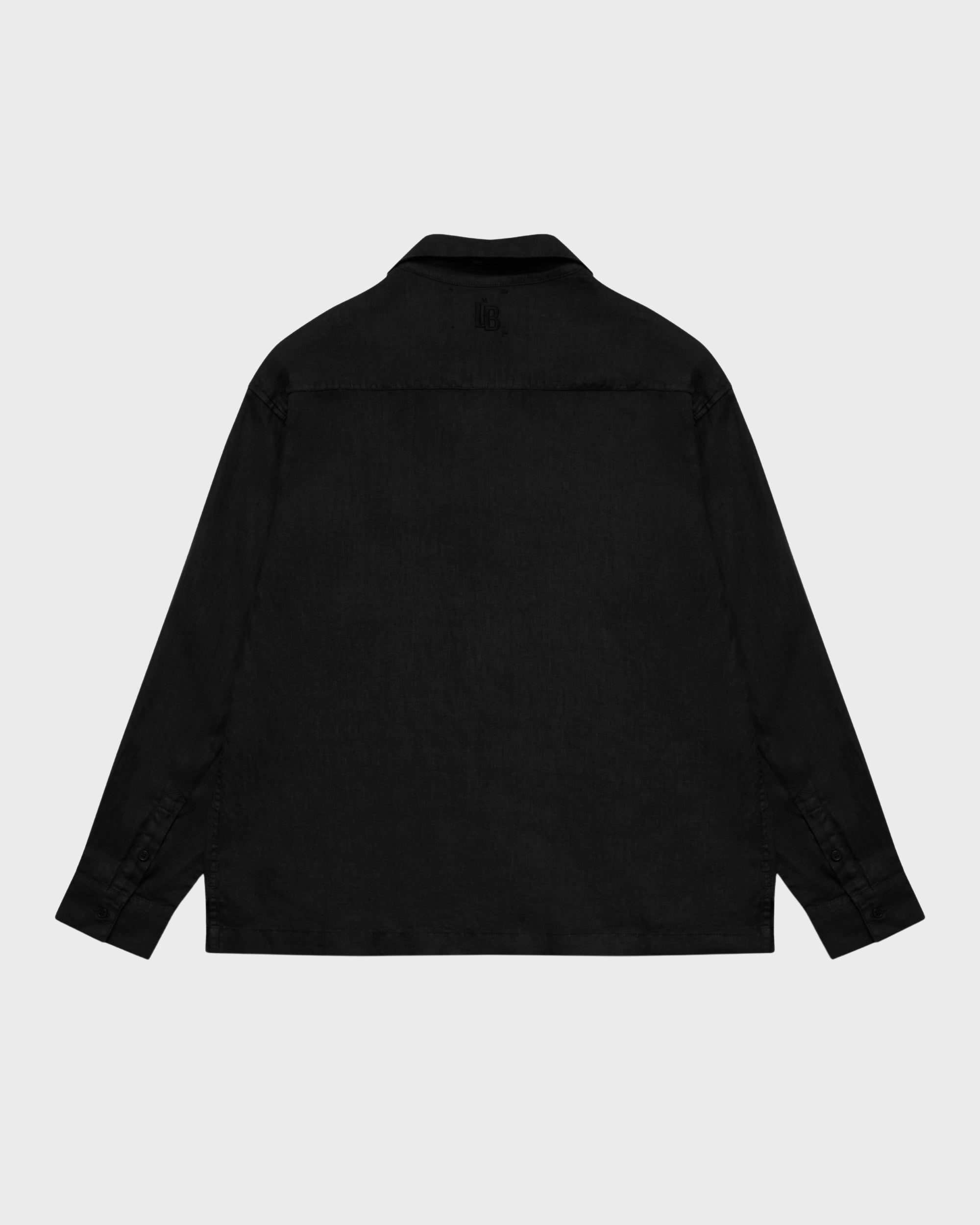 OVERSIZED CAMP COLLAR SHIRT
