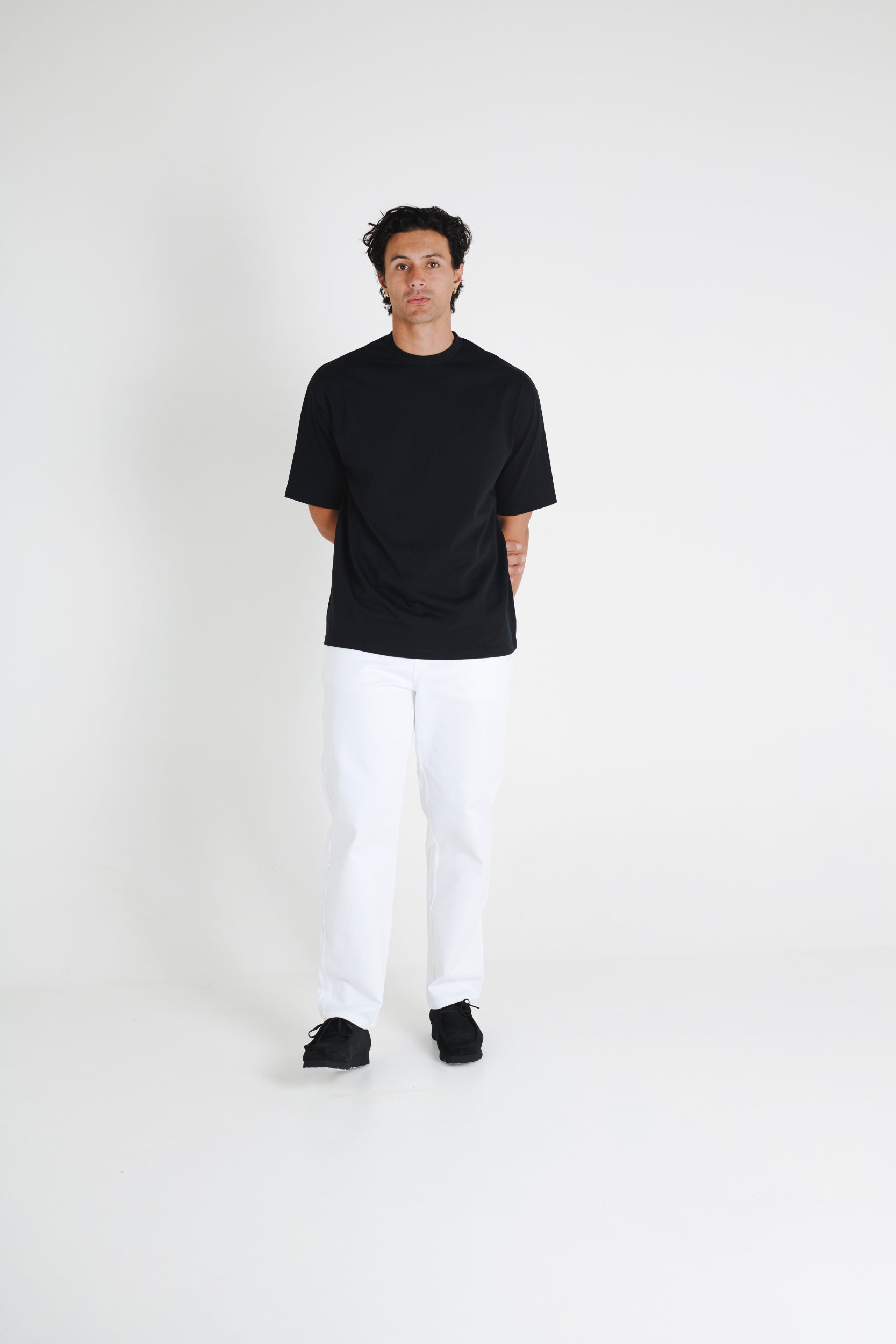 BLANK T-SHIRT - BLACK