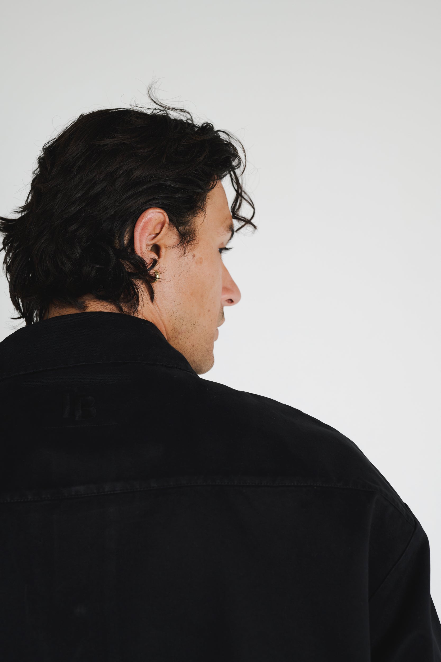 LONG SLEEVE SHIRT - BLACK