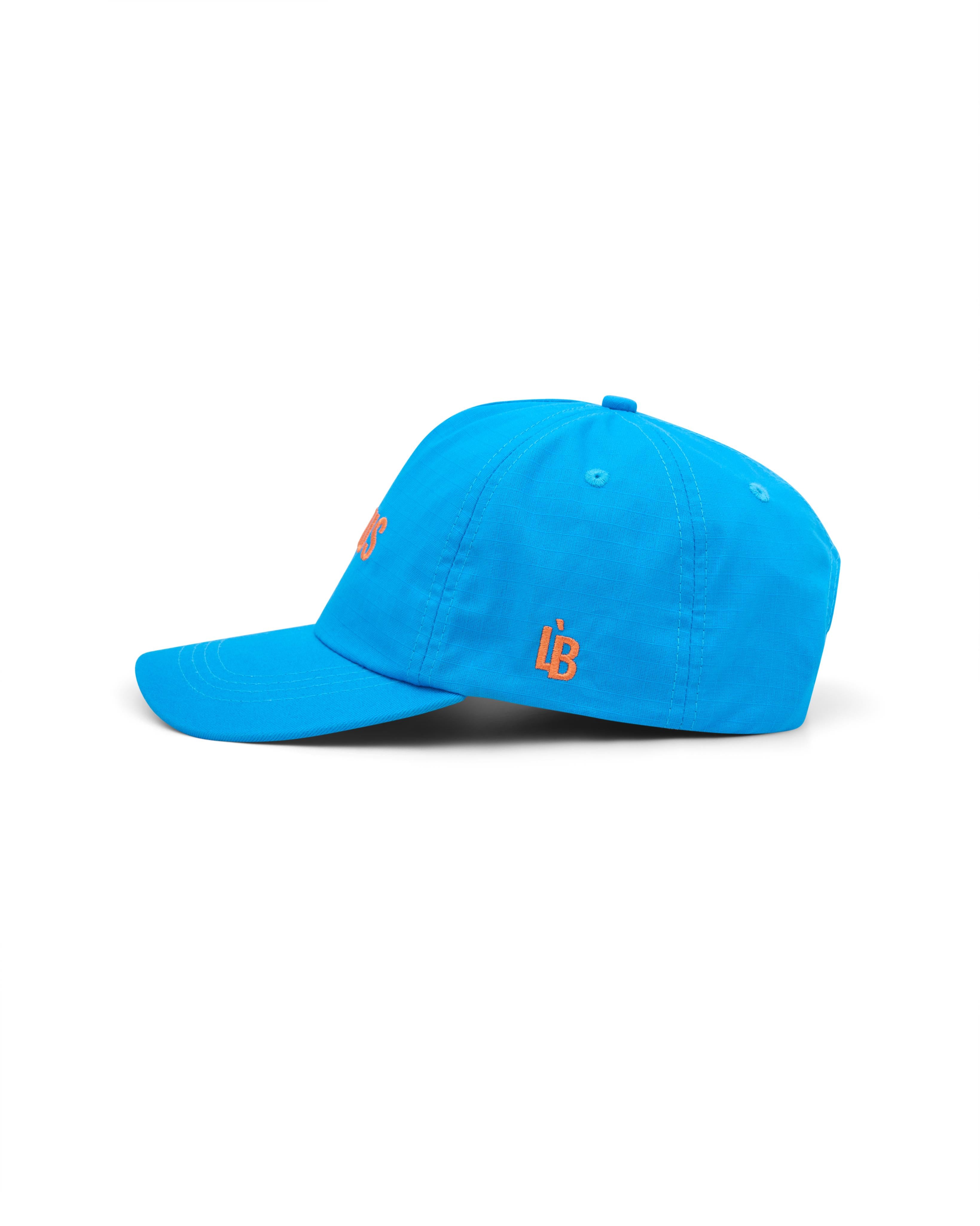 LÈ BAUS 5 PANEL CAP - BLUE