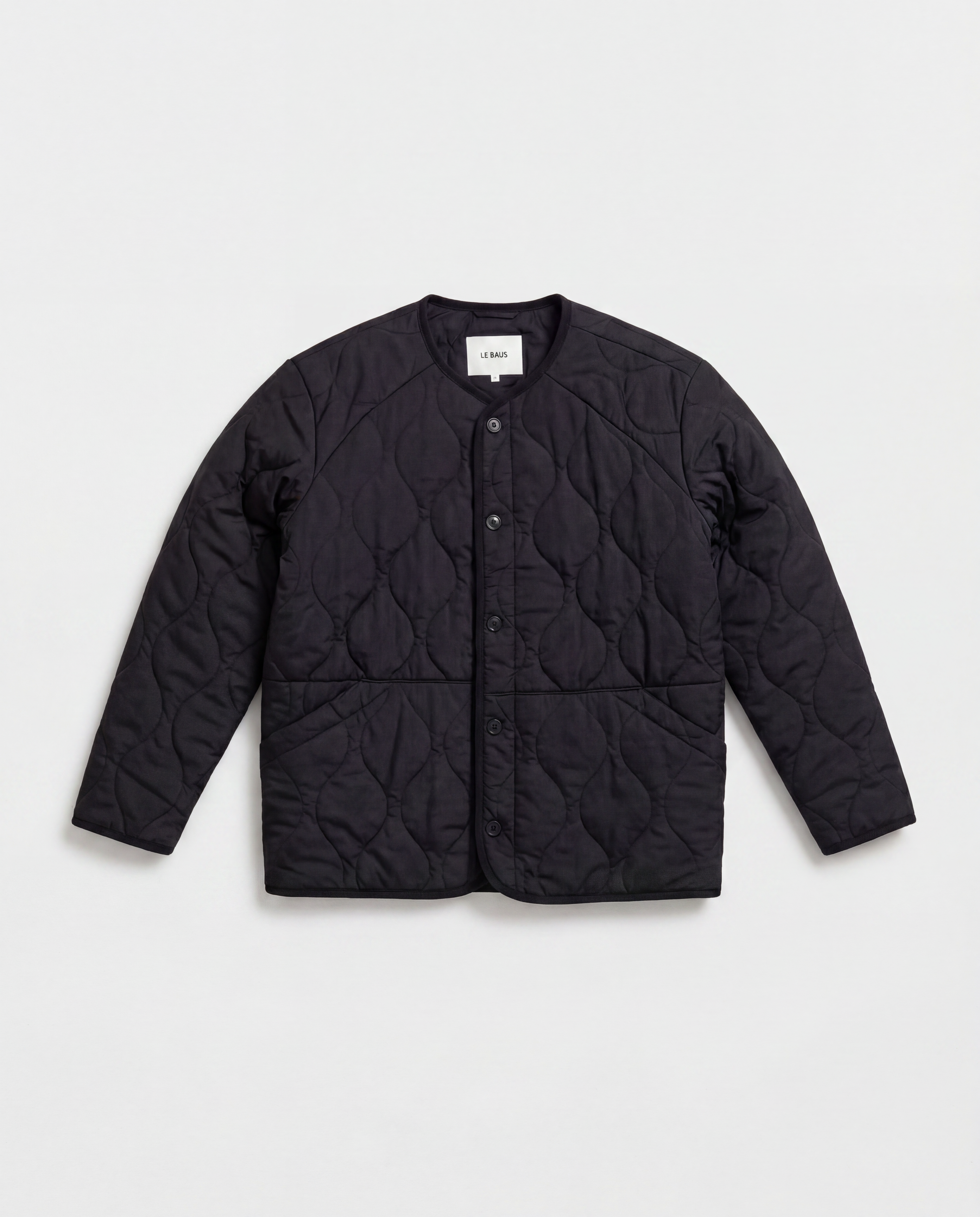 QUILTED JACKET - NAVY
