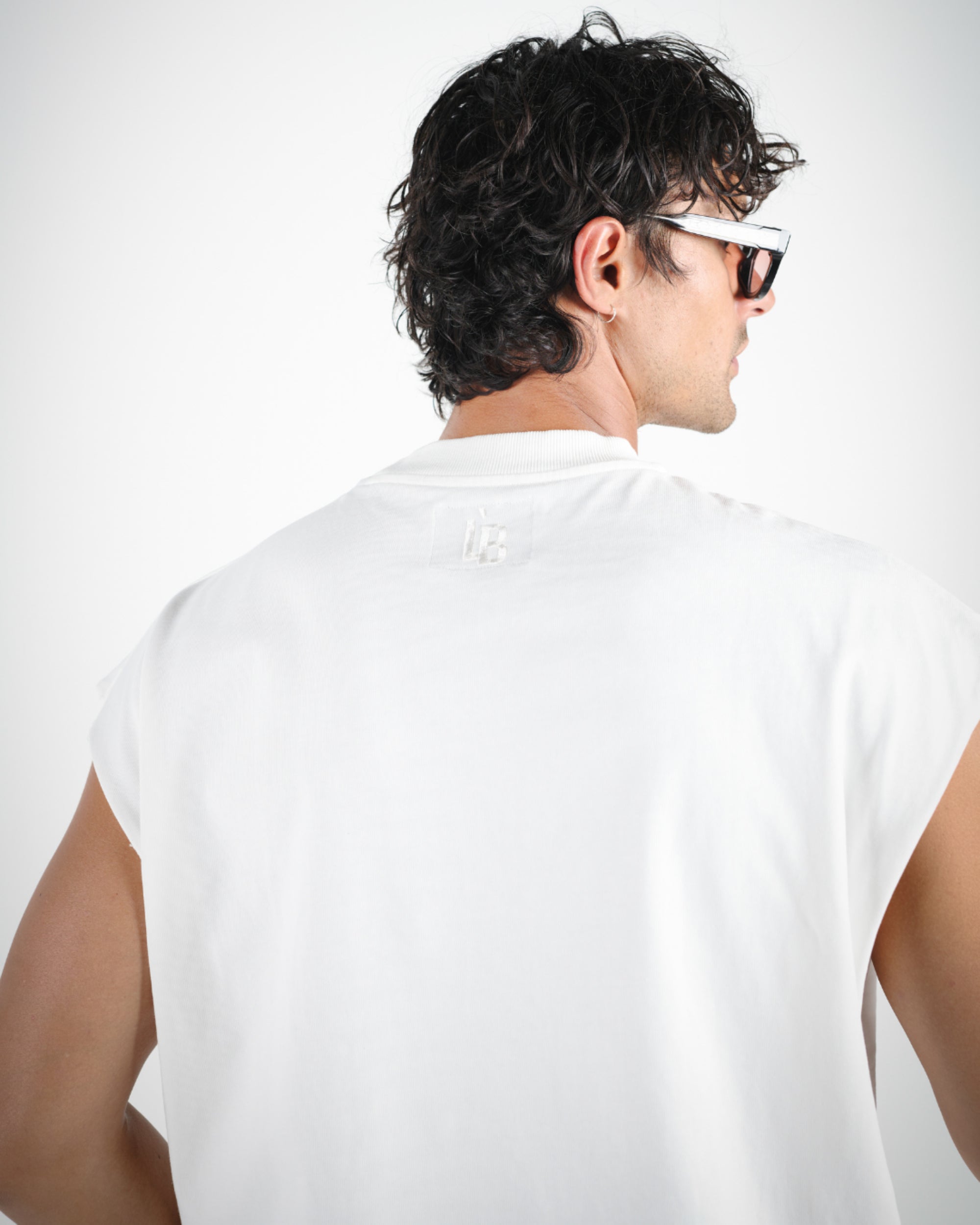 CROP CUT OFF - WHITE