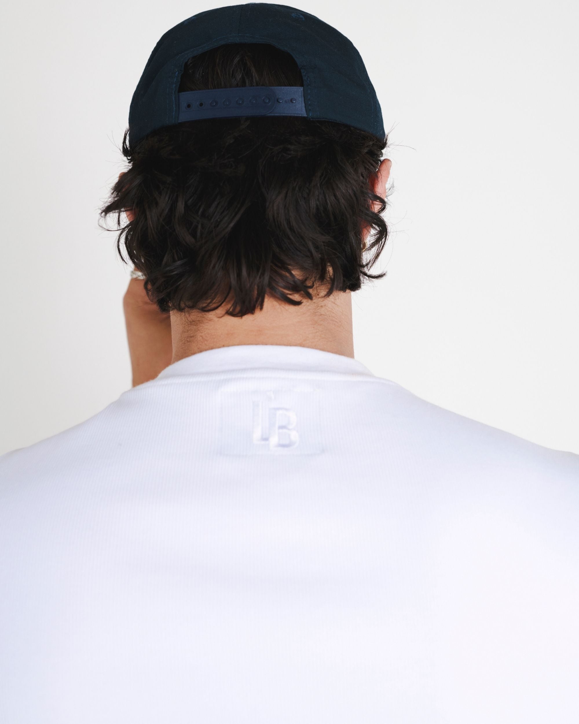 LÈ BAUS 5 PANEL CAP - NAVY