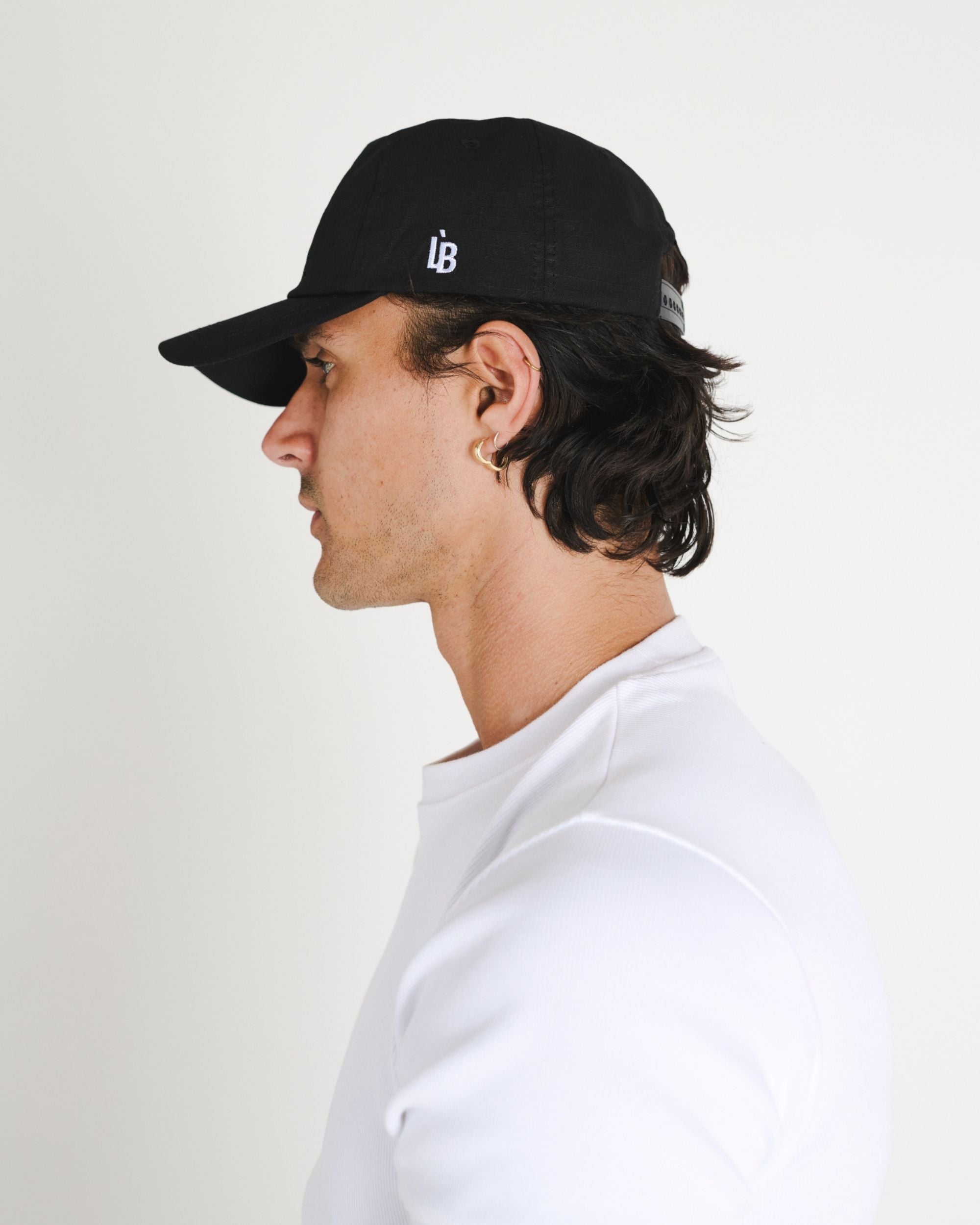LÈ BAUS 5 PANEL CAP - NAVY