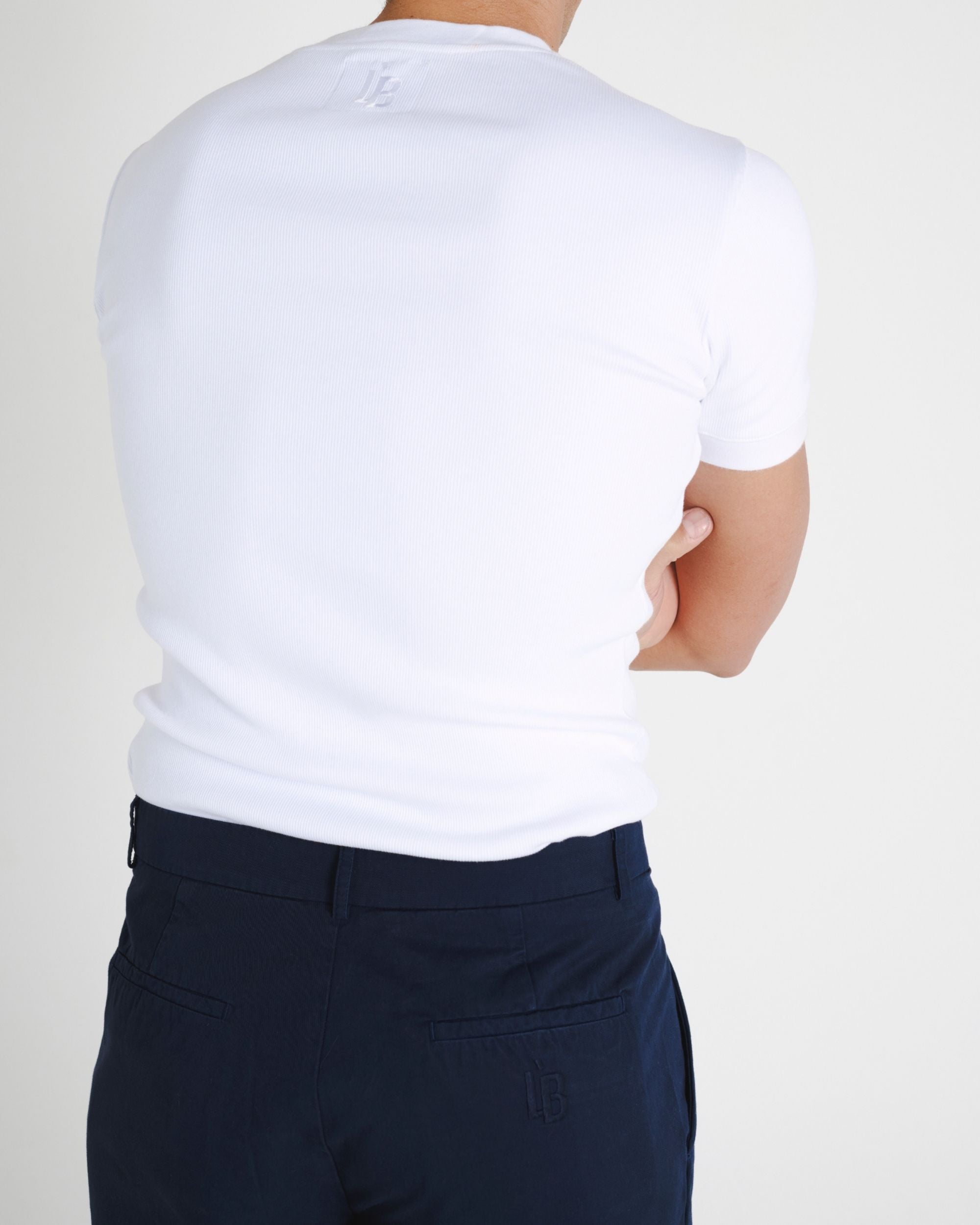 WIDE LEG TROUSER - NAVY