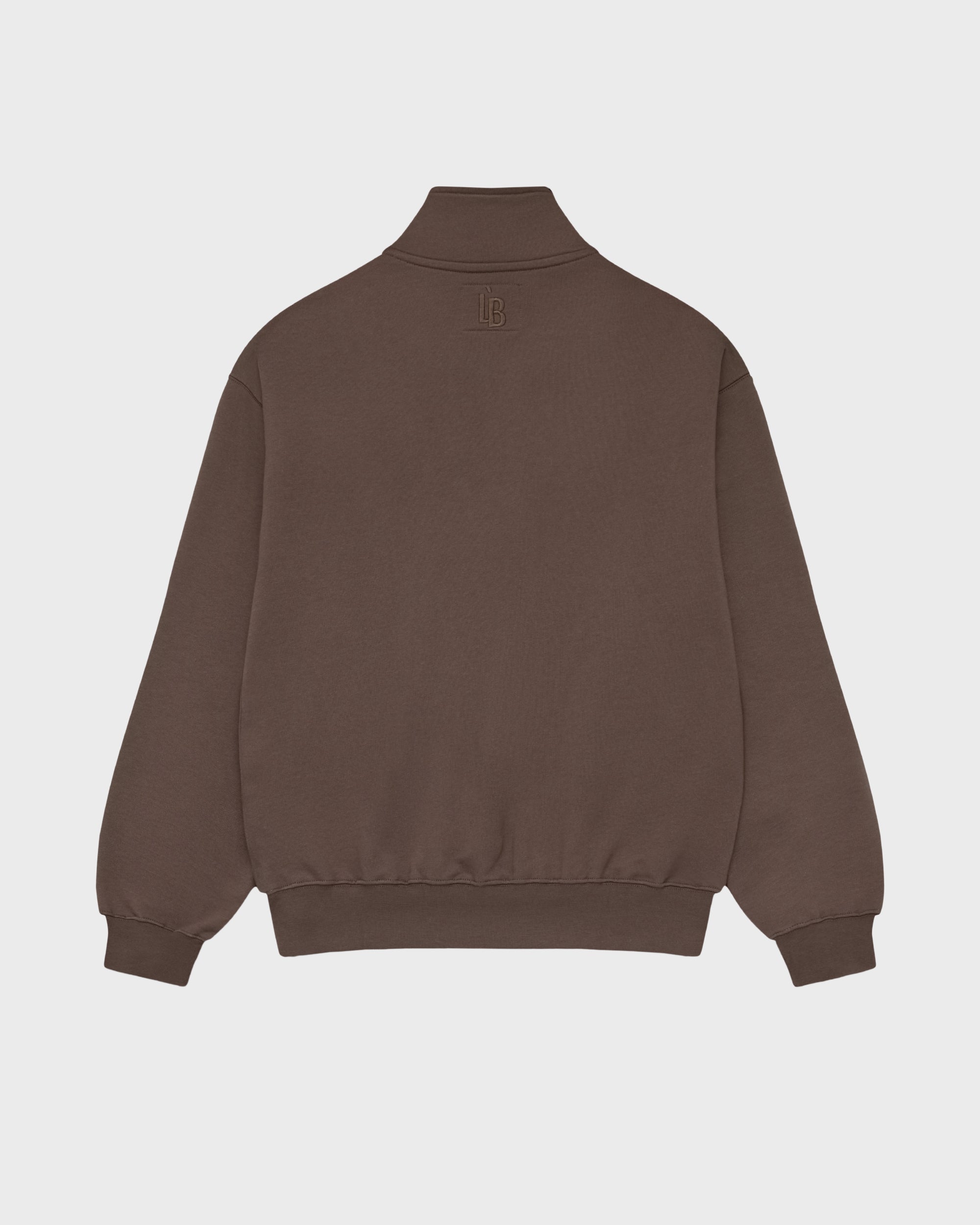QUARTER ZIP SWEATER