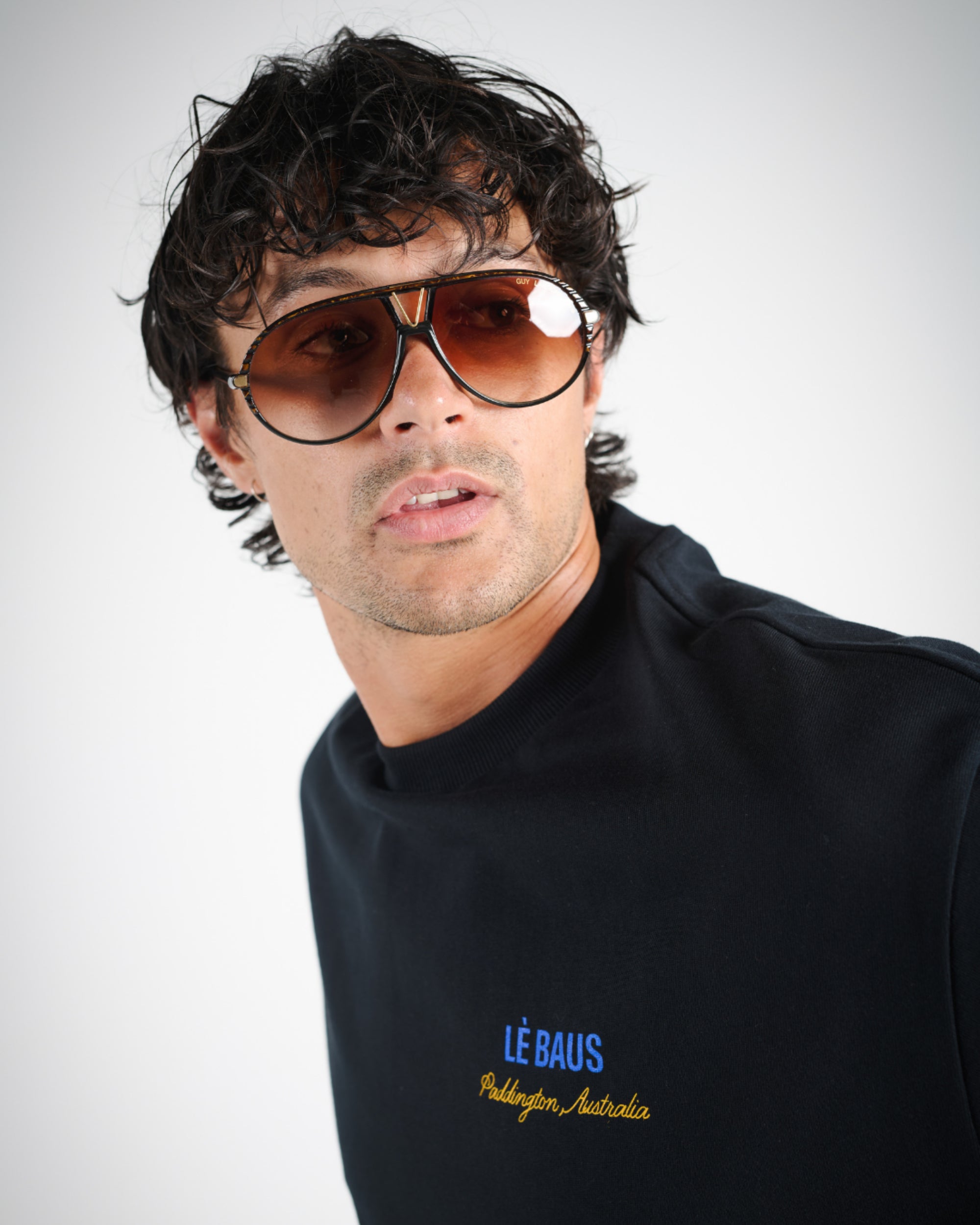 PADDINGTON LOGO T-SHIRT - BLU/YLW