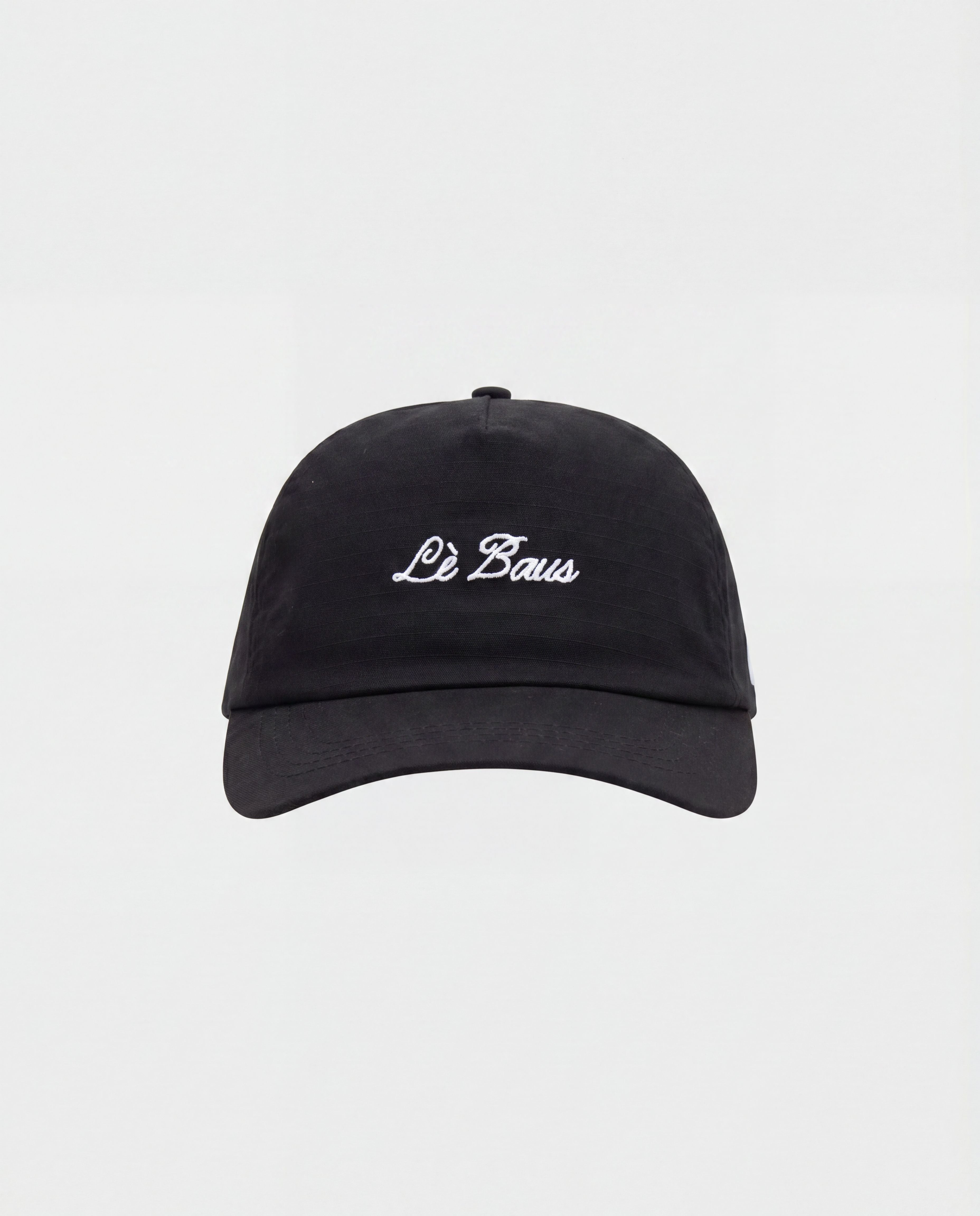 5 PANEL CAP - BLACK