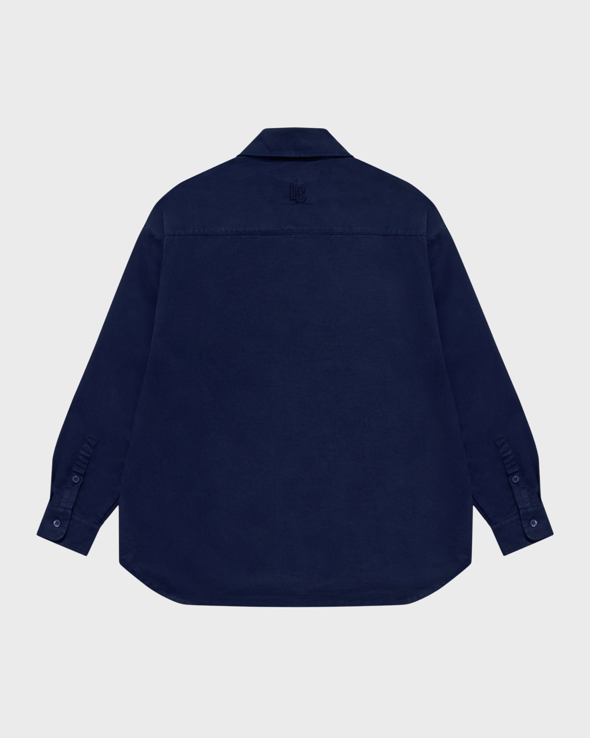 LONG SLEEVE SHIRT - NAVY