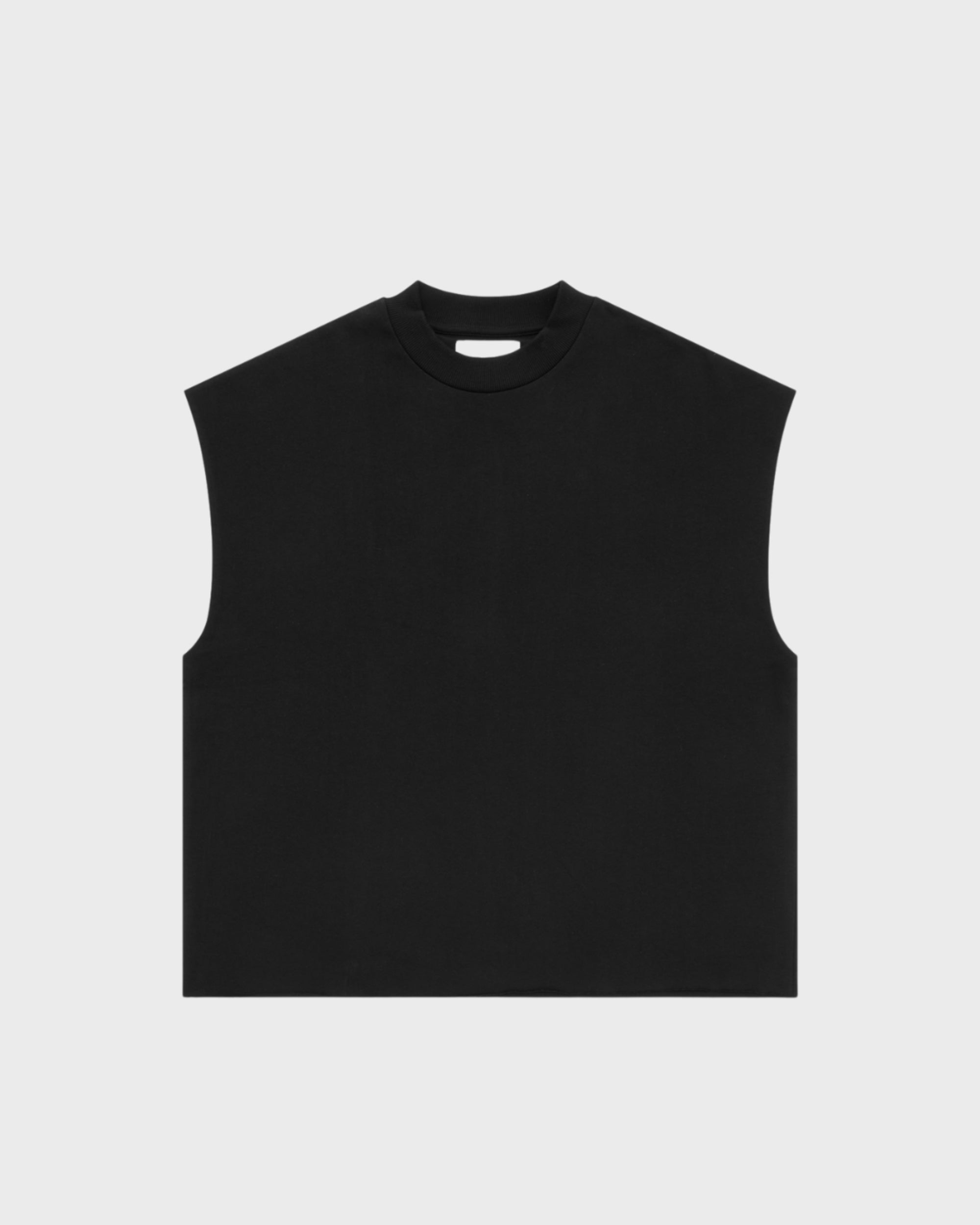 CROP CUT OFF - BLACK