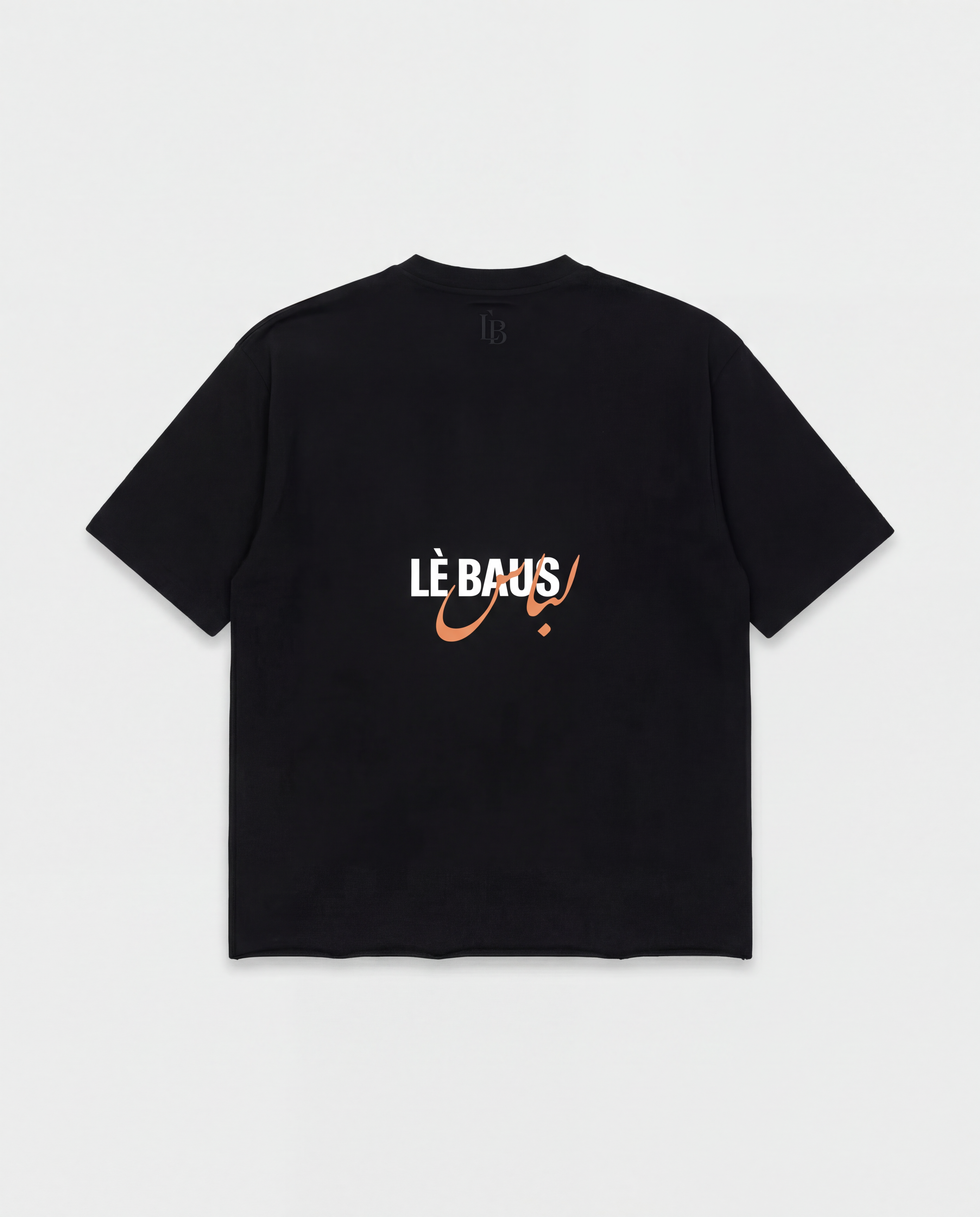 PERSIAN LOGO CROP T-SHIRT - BLK/TERRA