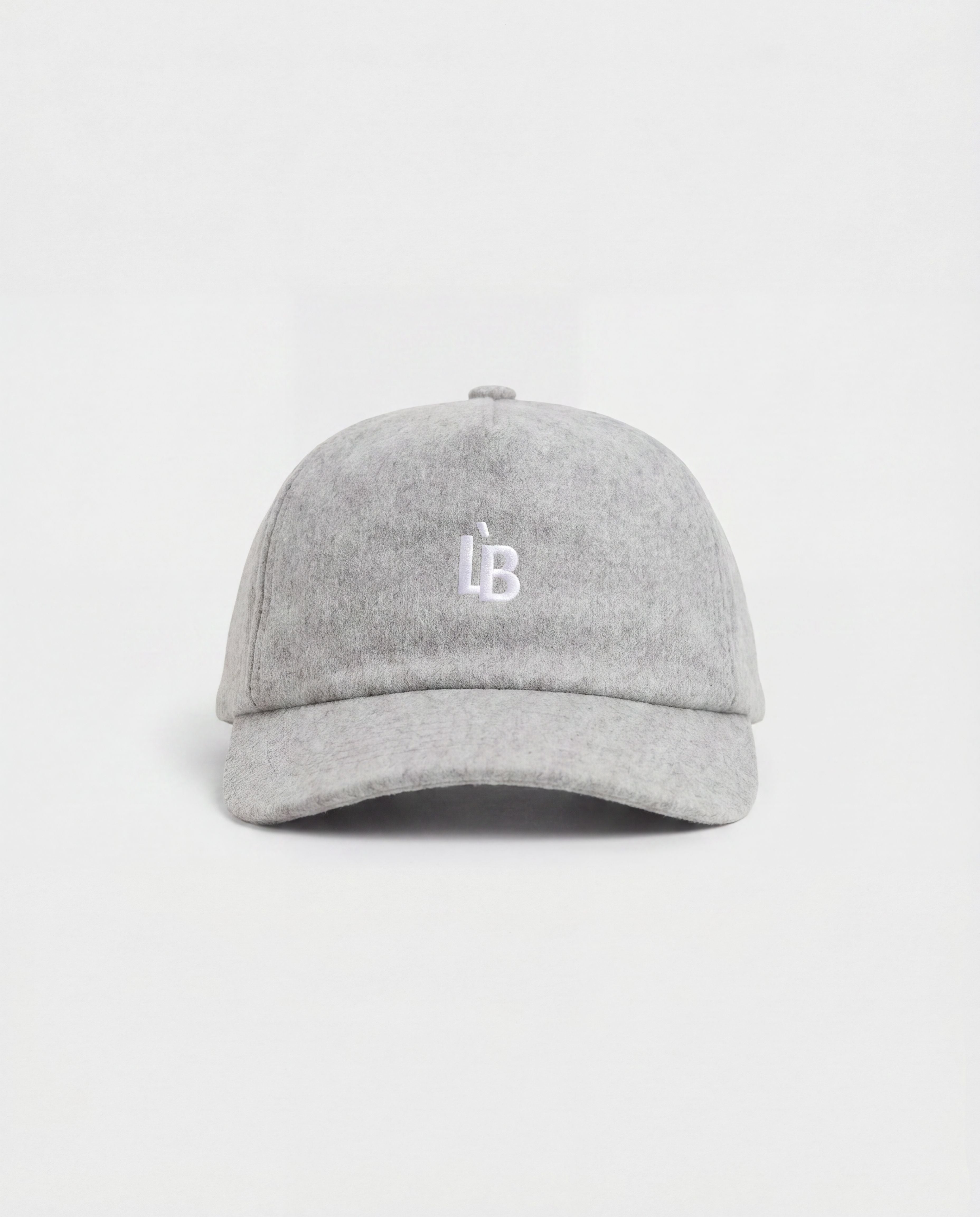 5 PANEL CAP - GRAY WOOL