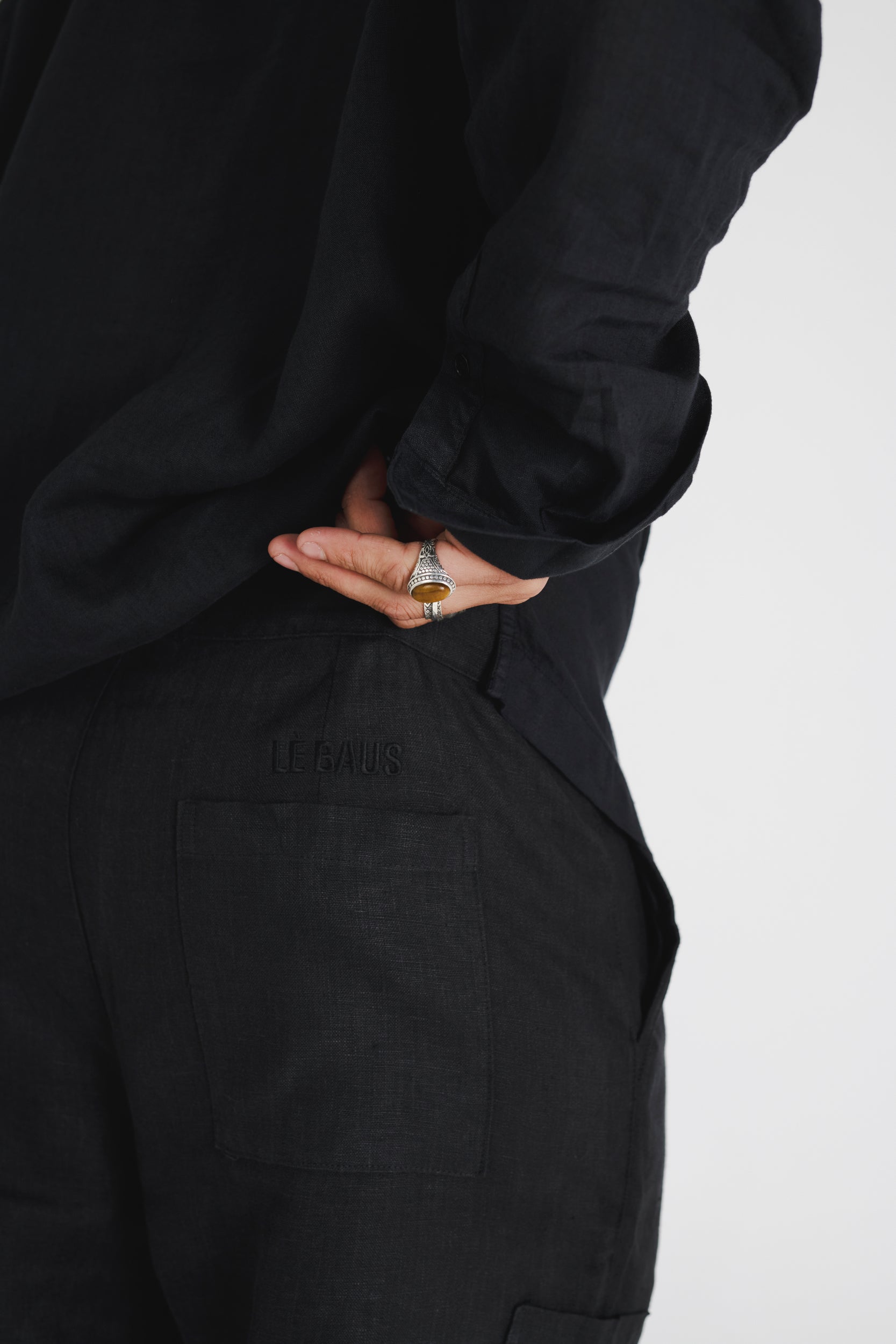 NOSTALGIA LINEN TROUSER