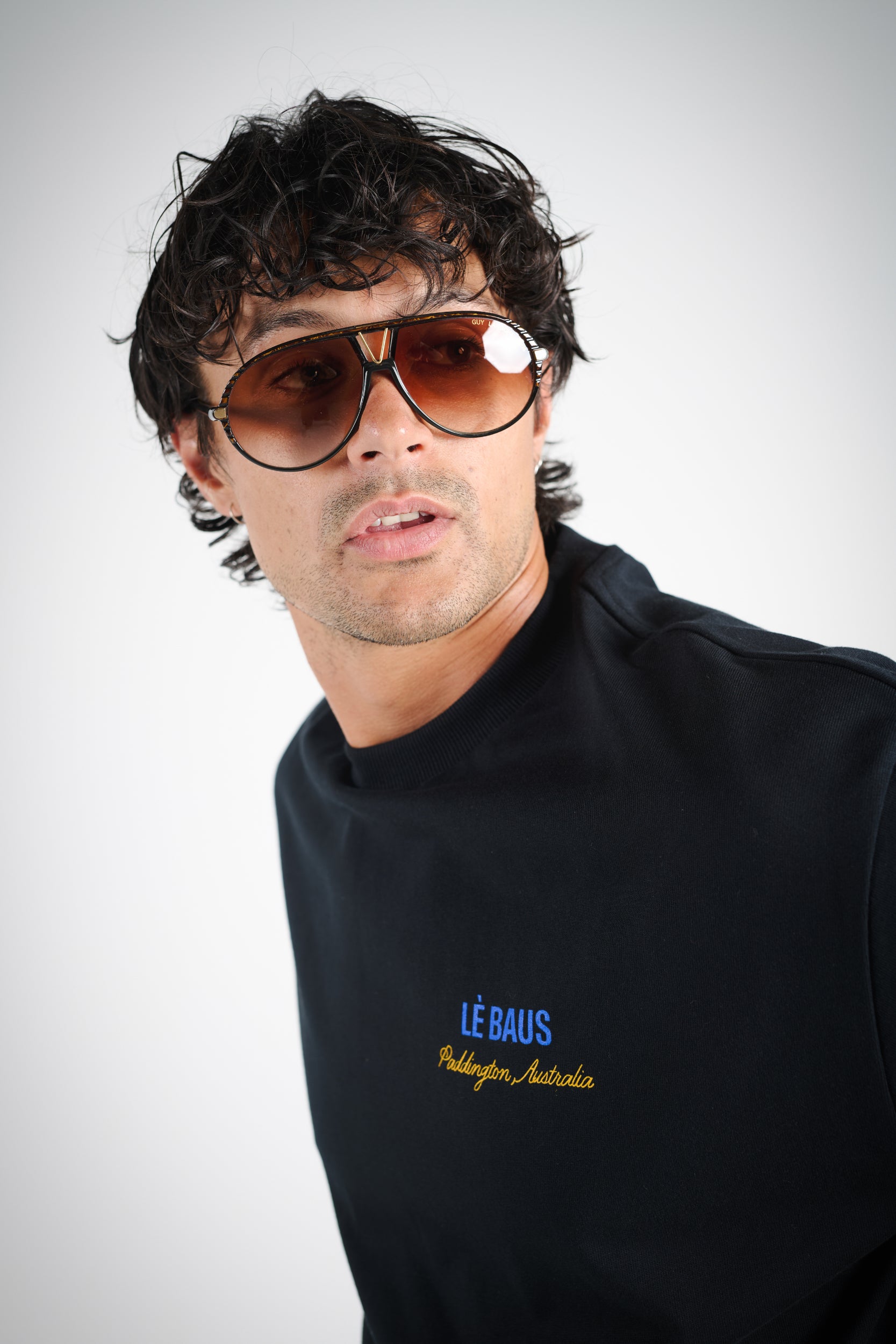 PADDINGTON LOGO T-SHIRT - BLU/YLW