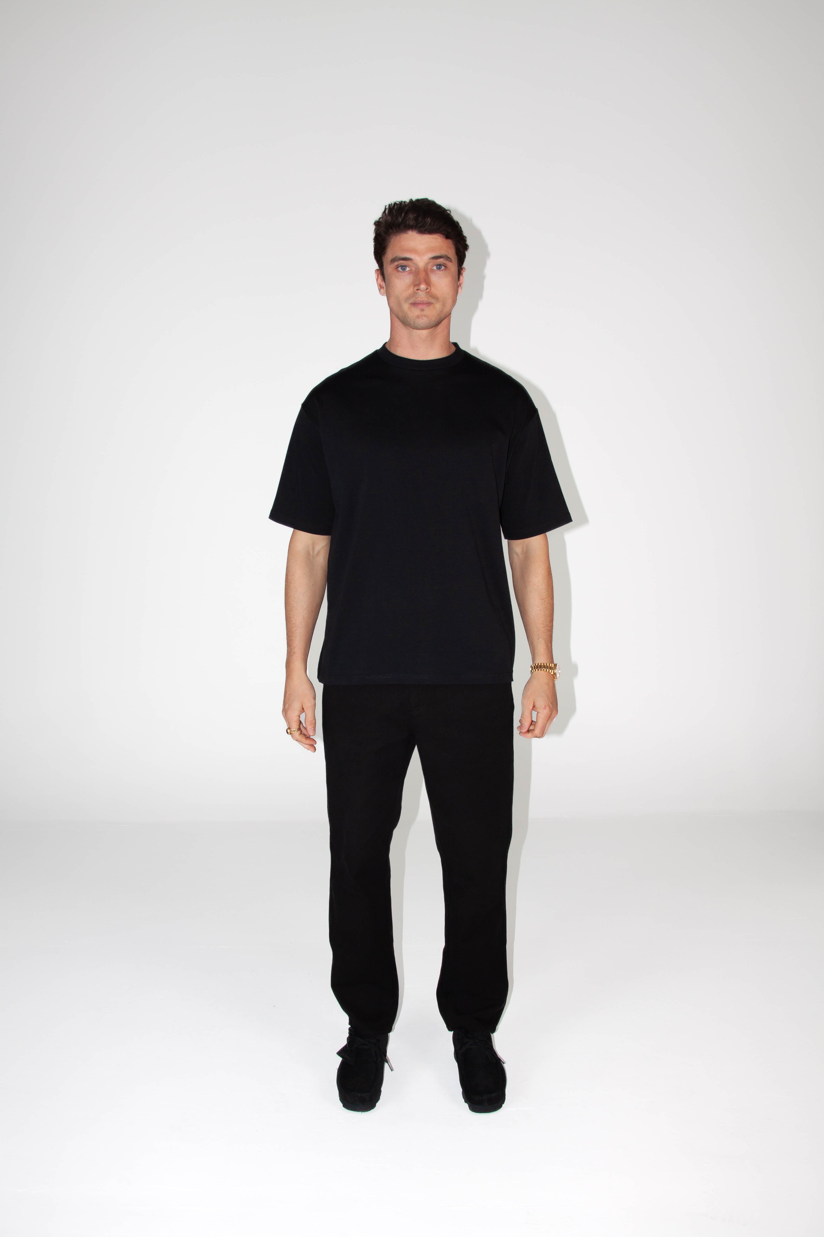 CORE BLANK T-SHIRT - BLACK