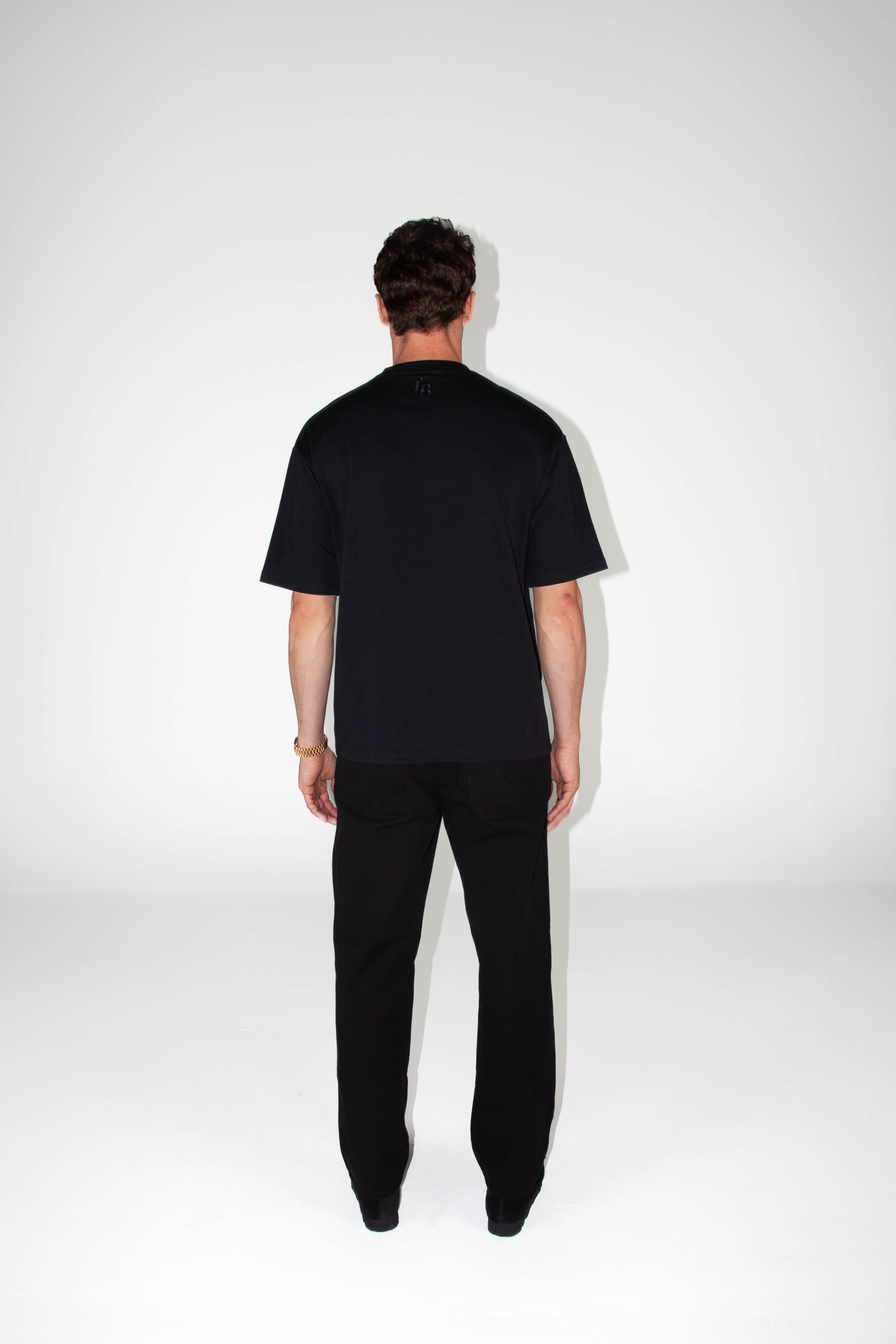 CORE BLANK T-SHIRT - BLACK