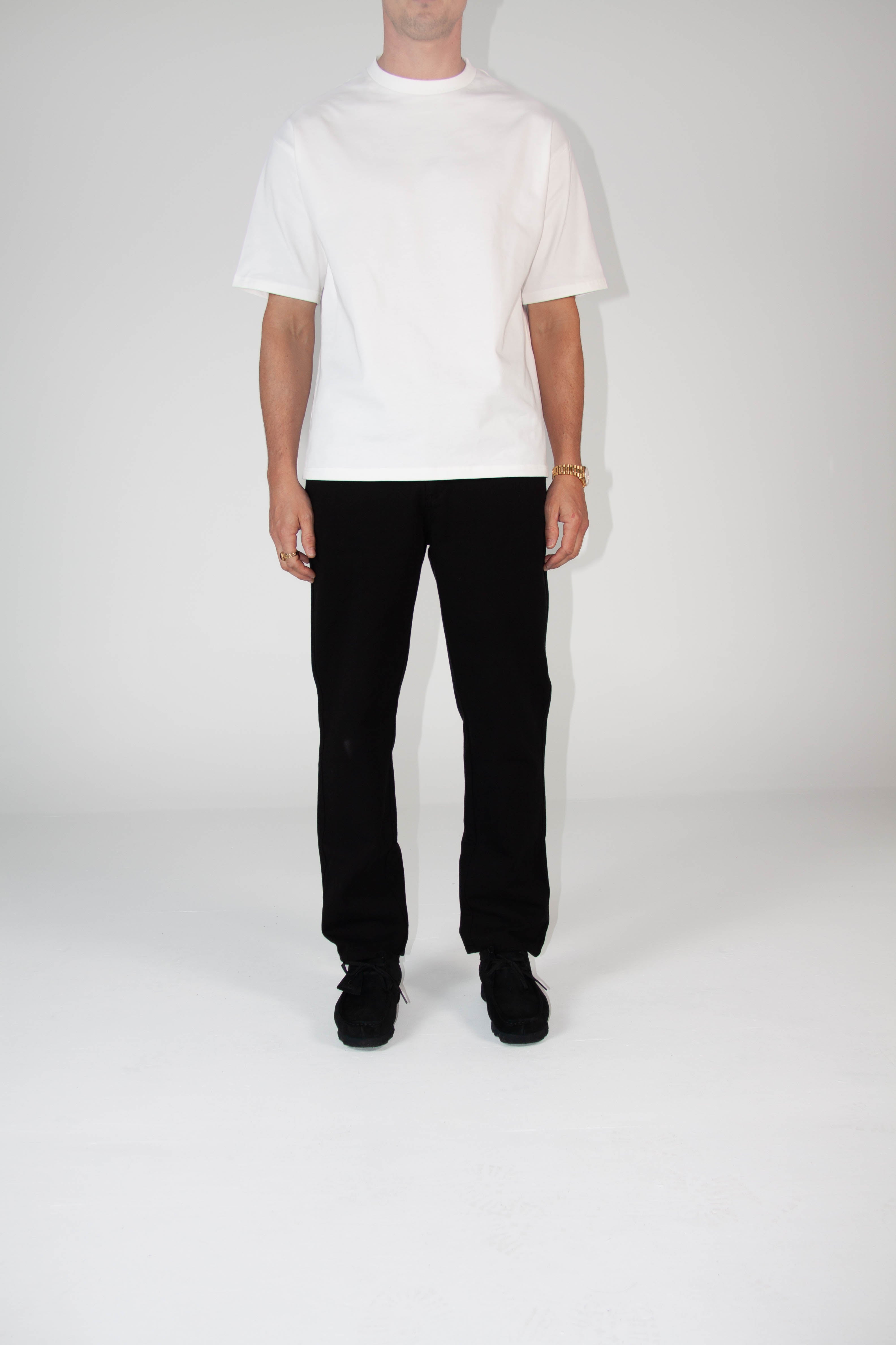 CORE STRAIGHT LEG TROUSER - BLACK