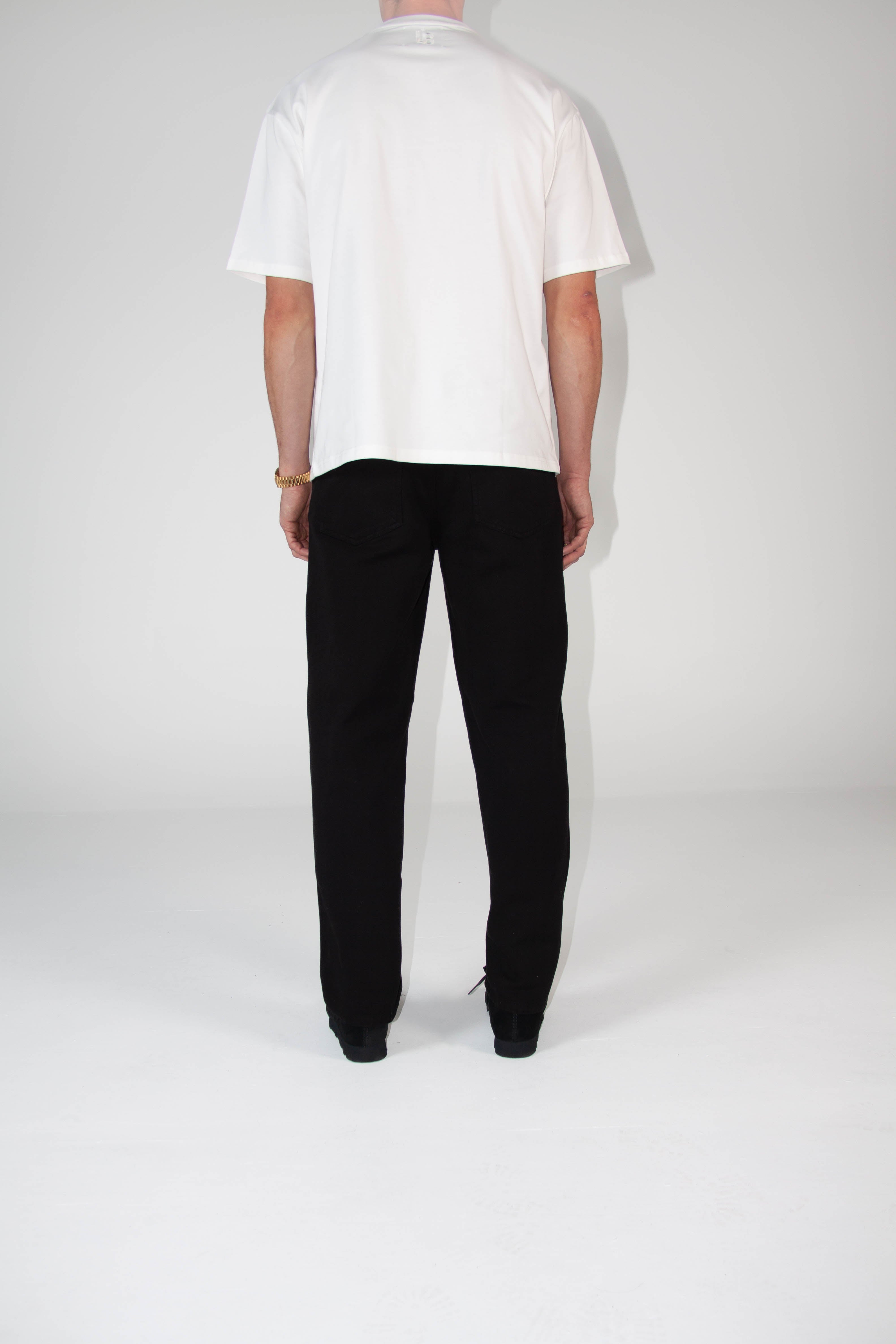 CORE STRAIGHT LEG TROUSER - BLACK