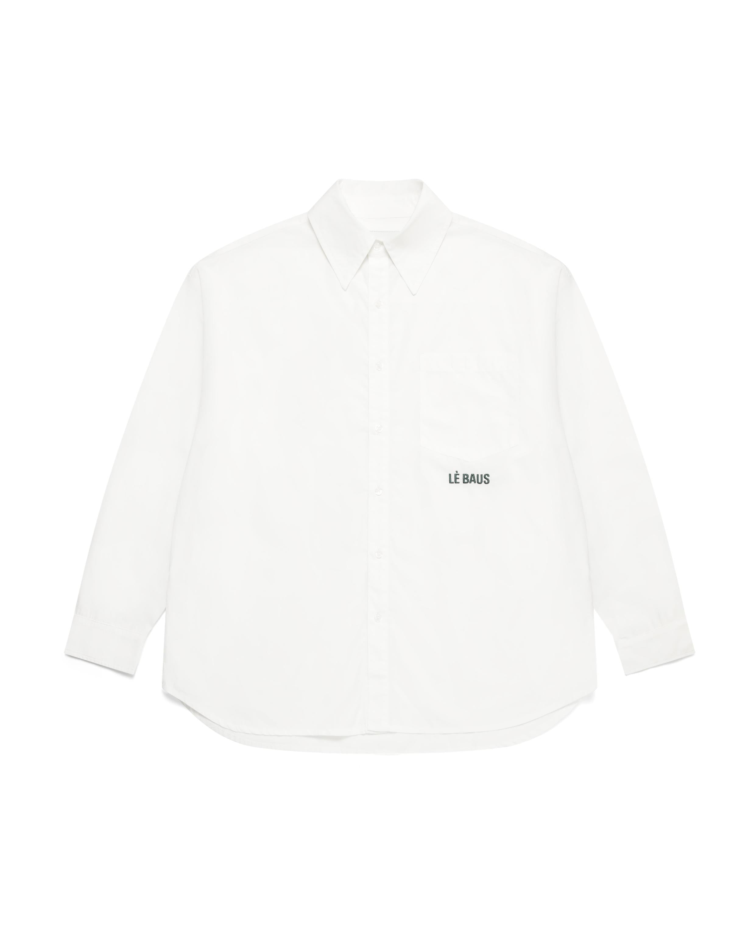 LONG SLEEVE SHIRT - WHITE