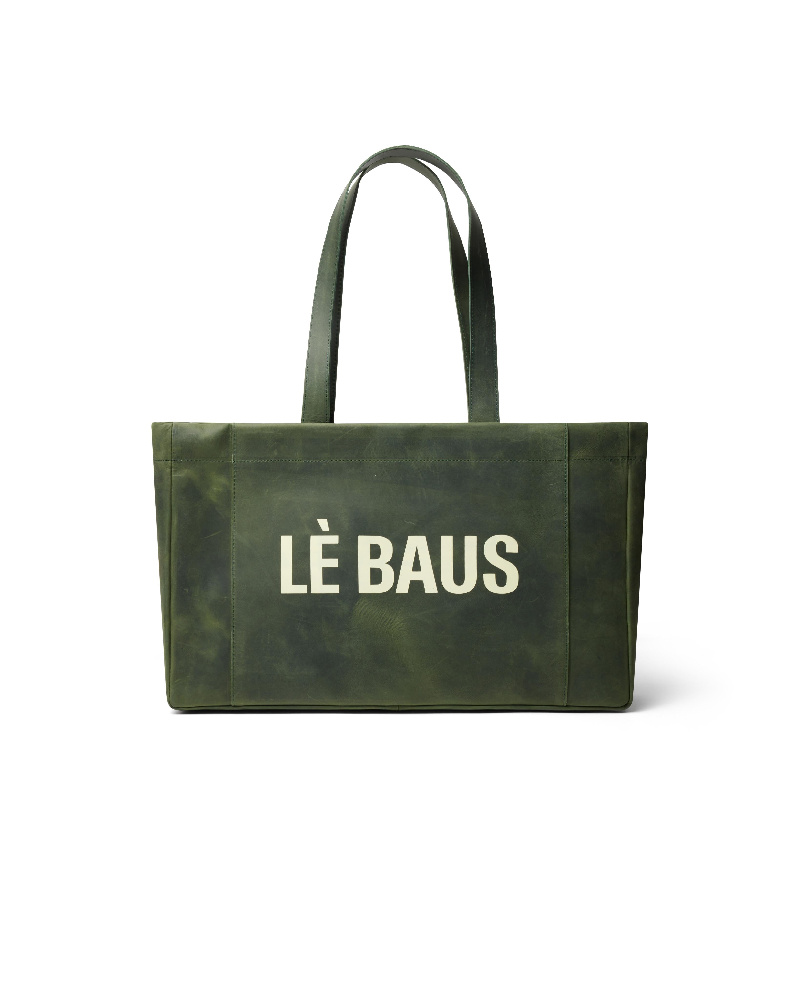 LÈ BAUS LEATHER TOTE BAG