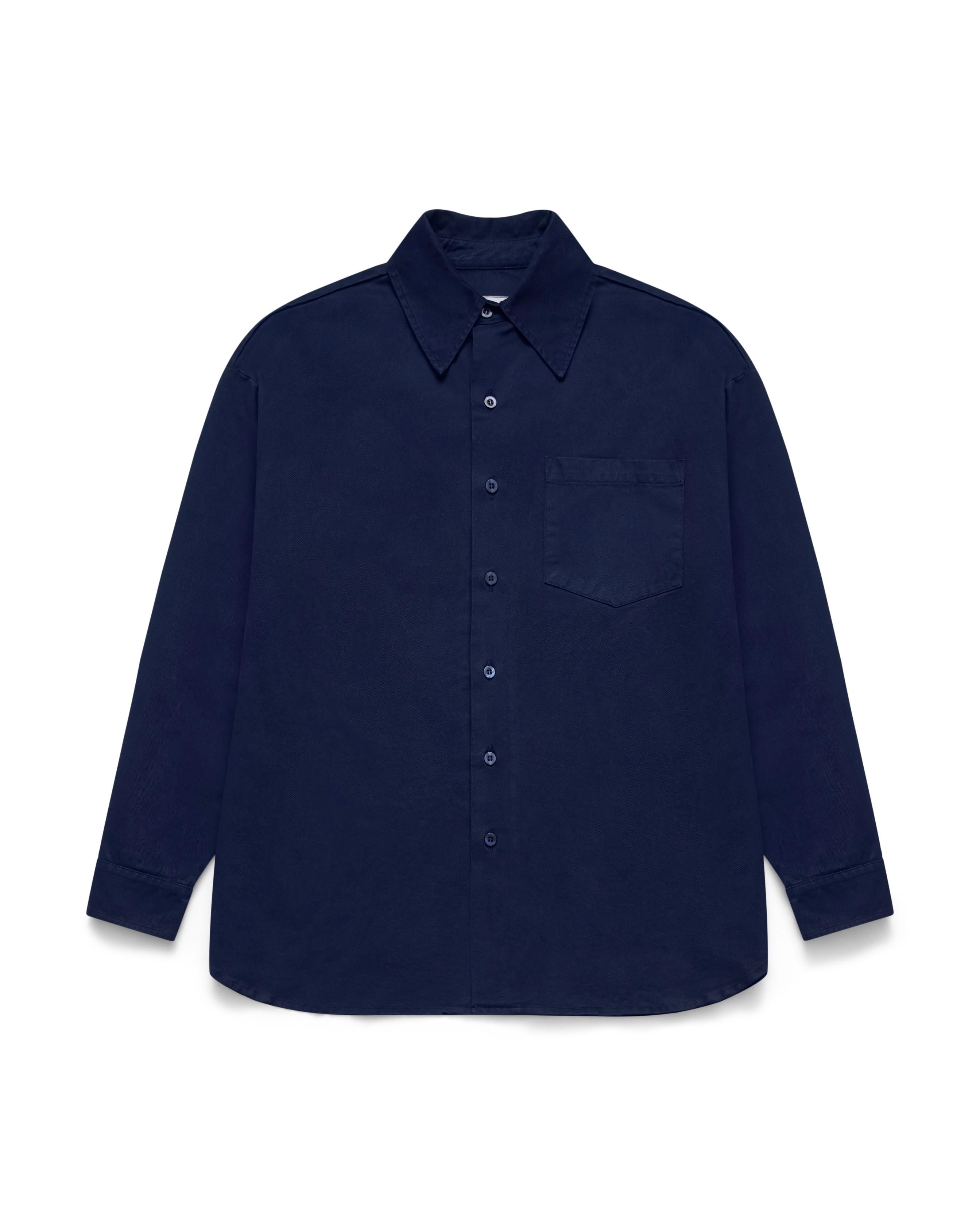 LONG SLEEVE SHIRT - NAVY