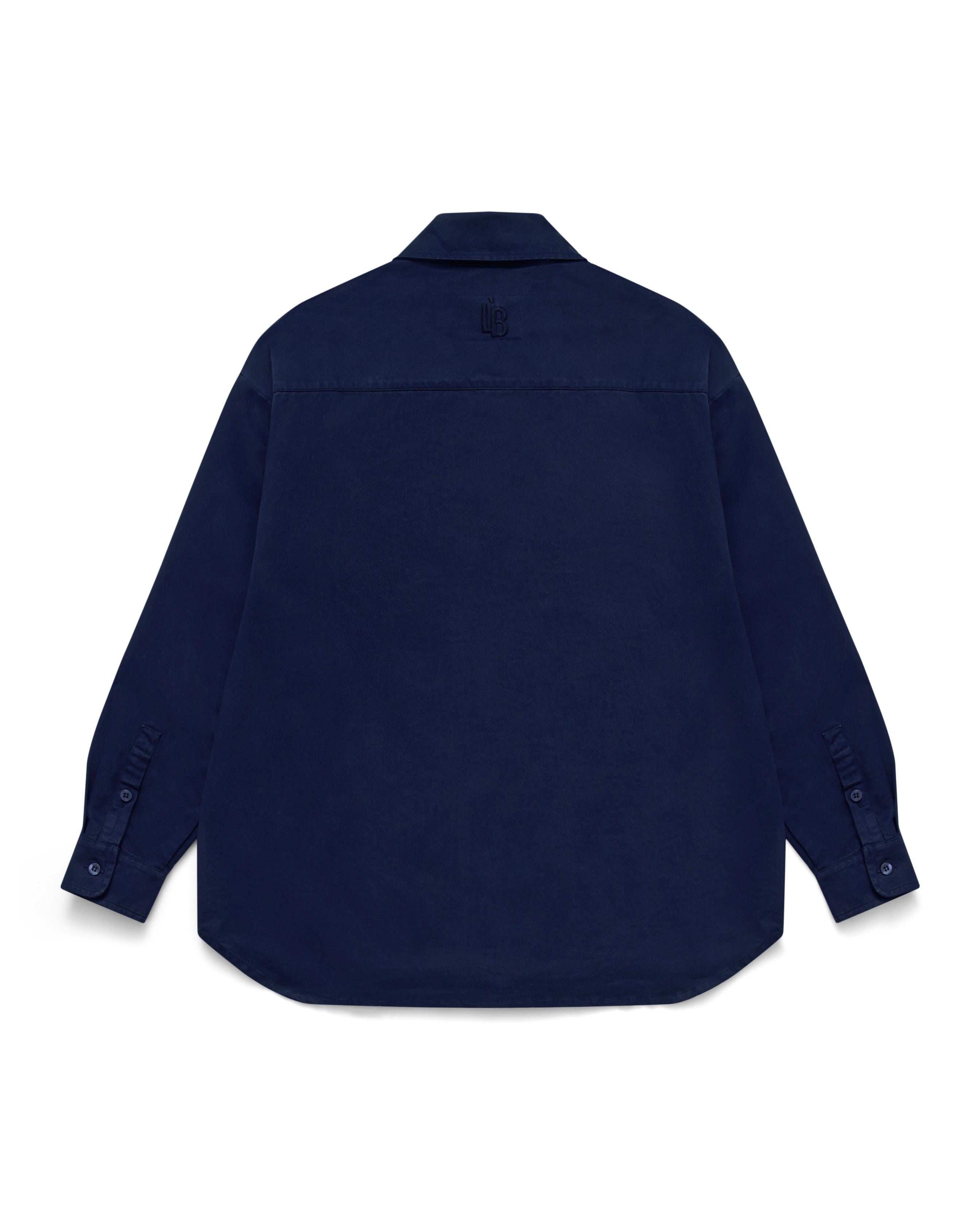 LONG SLEEVE SHIRT - NAVY