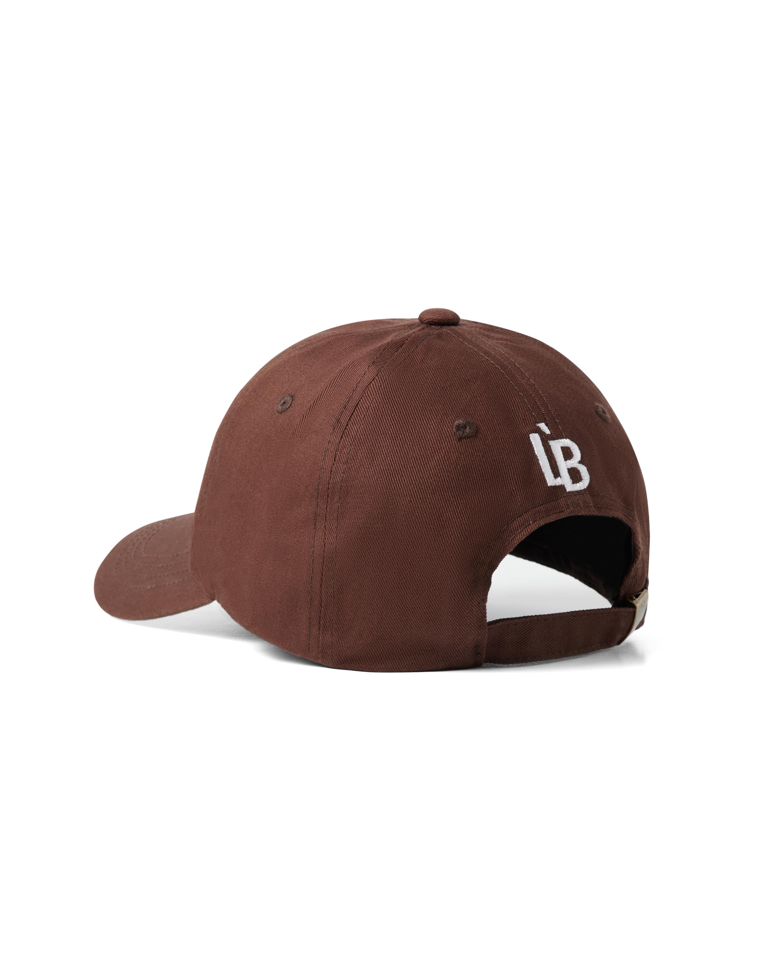 LÈ BAUS SCRIPT LOGO CAP - BROWN