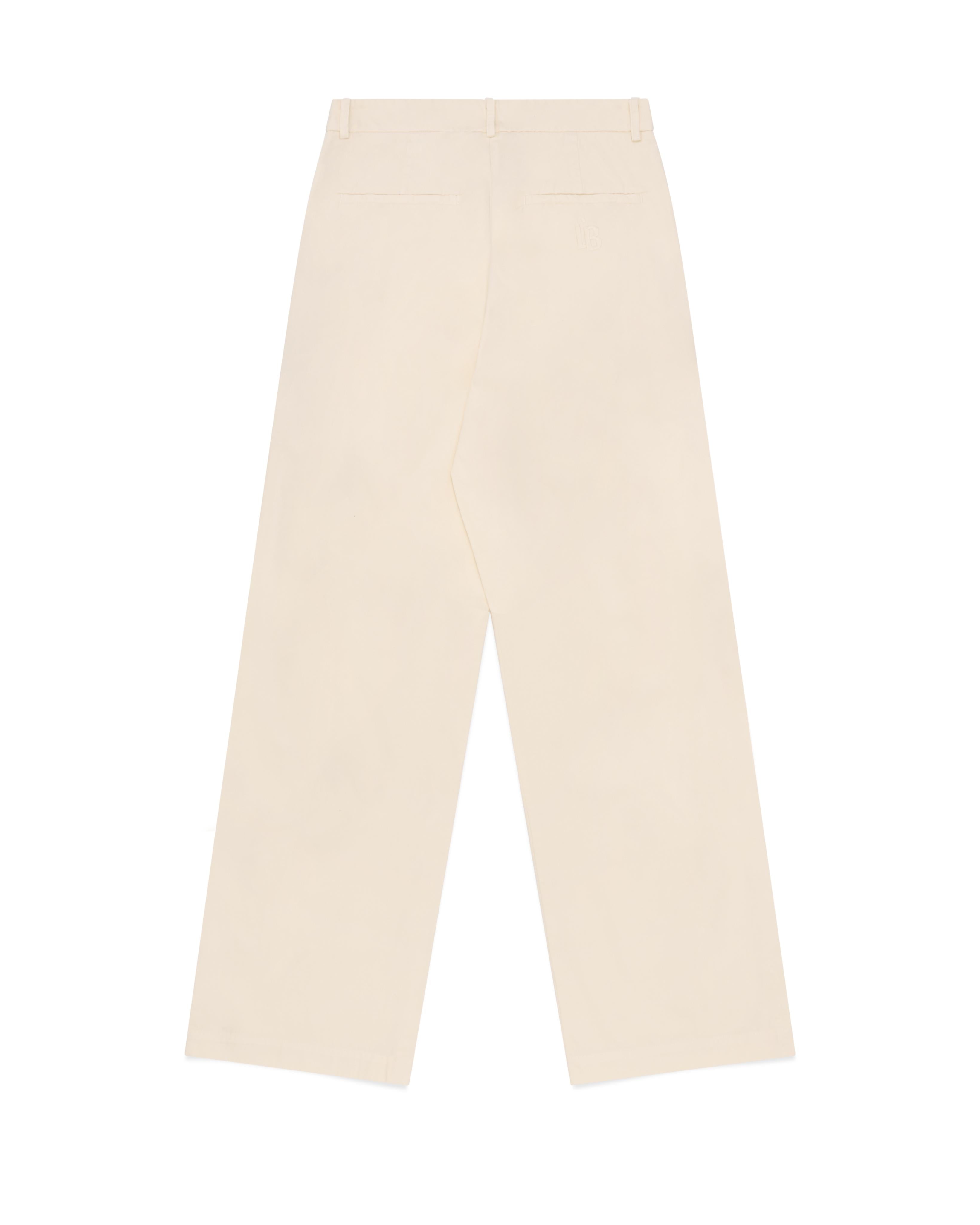 WIDE LEG TROUSER - CREAM