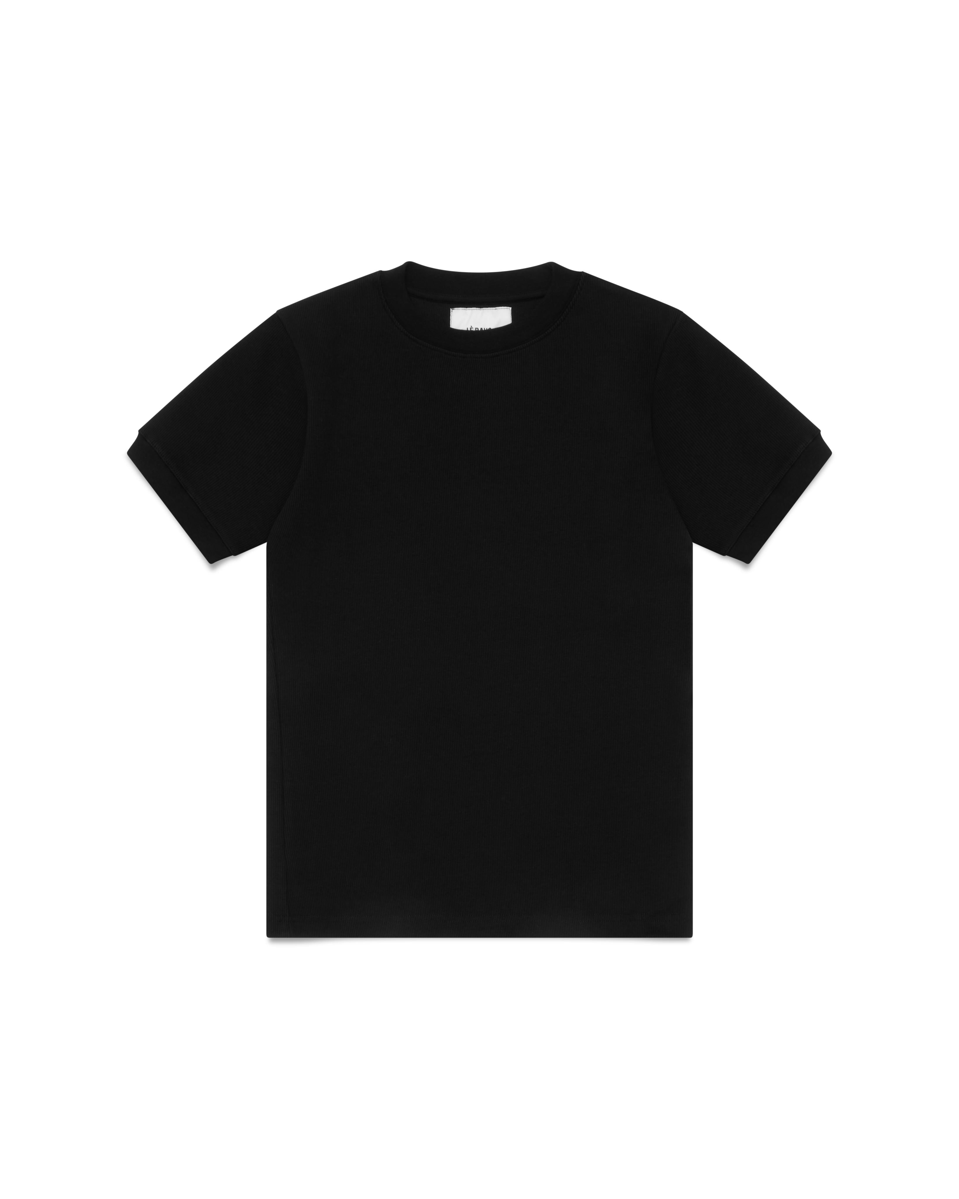 FITTED T-SHIRT - BLK