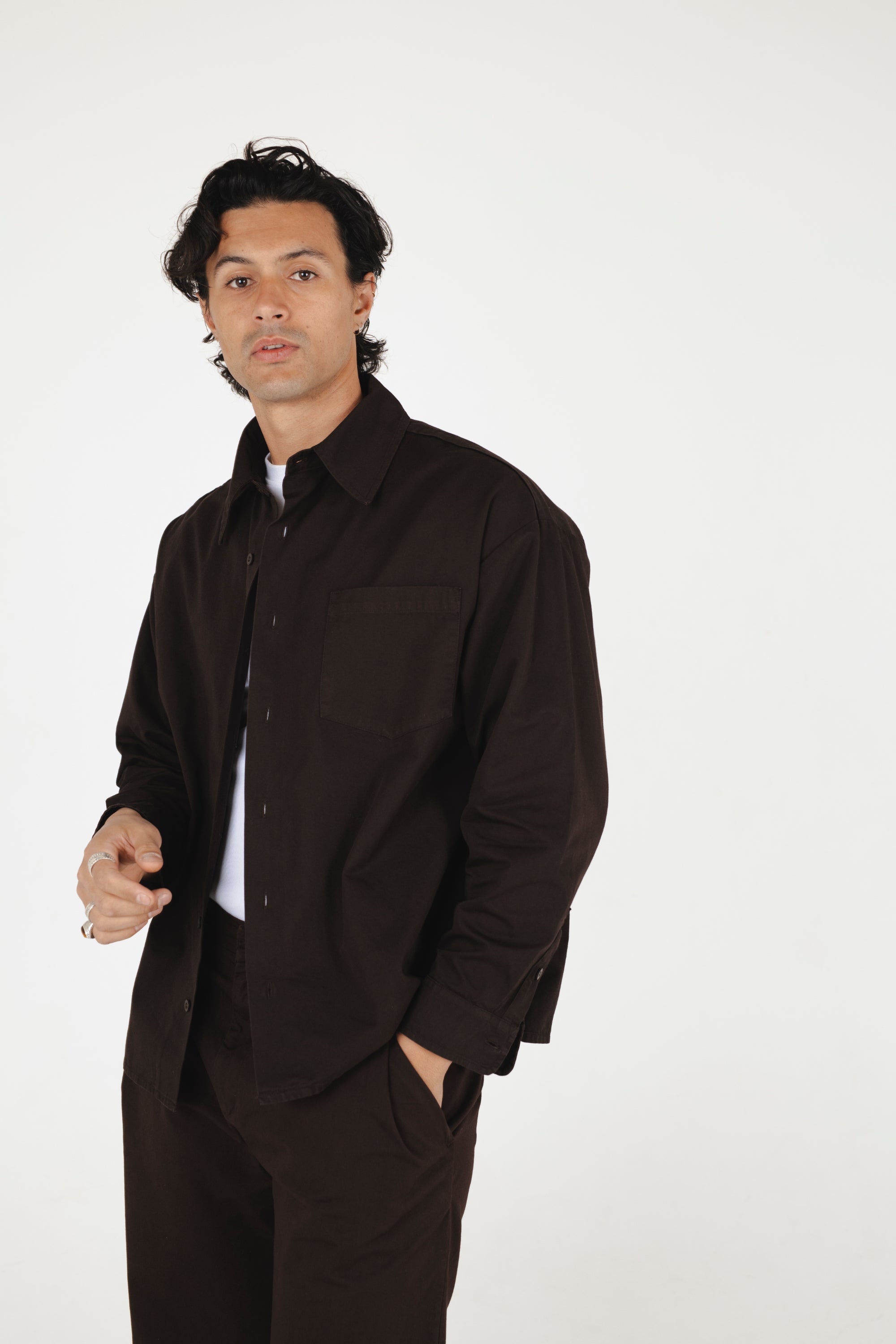 CROP LONG SLEEVE SHIRT
