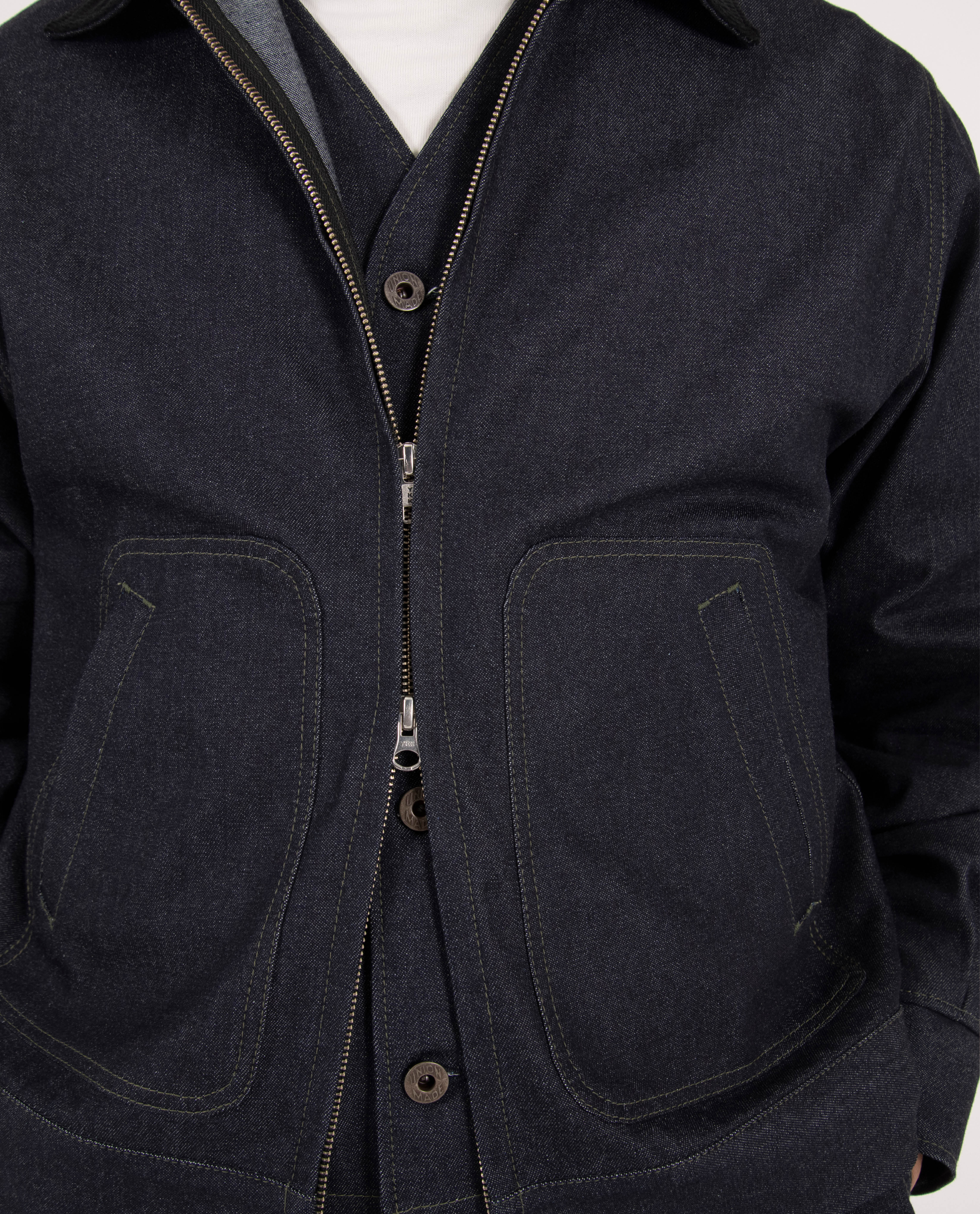 SSMG x LÈ BAUS - DENIM DRIZZLER JACKET