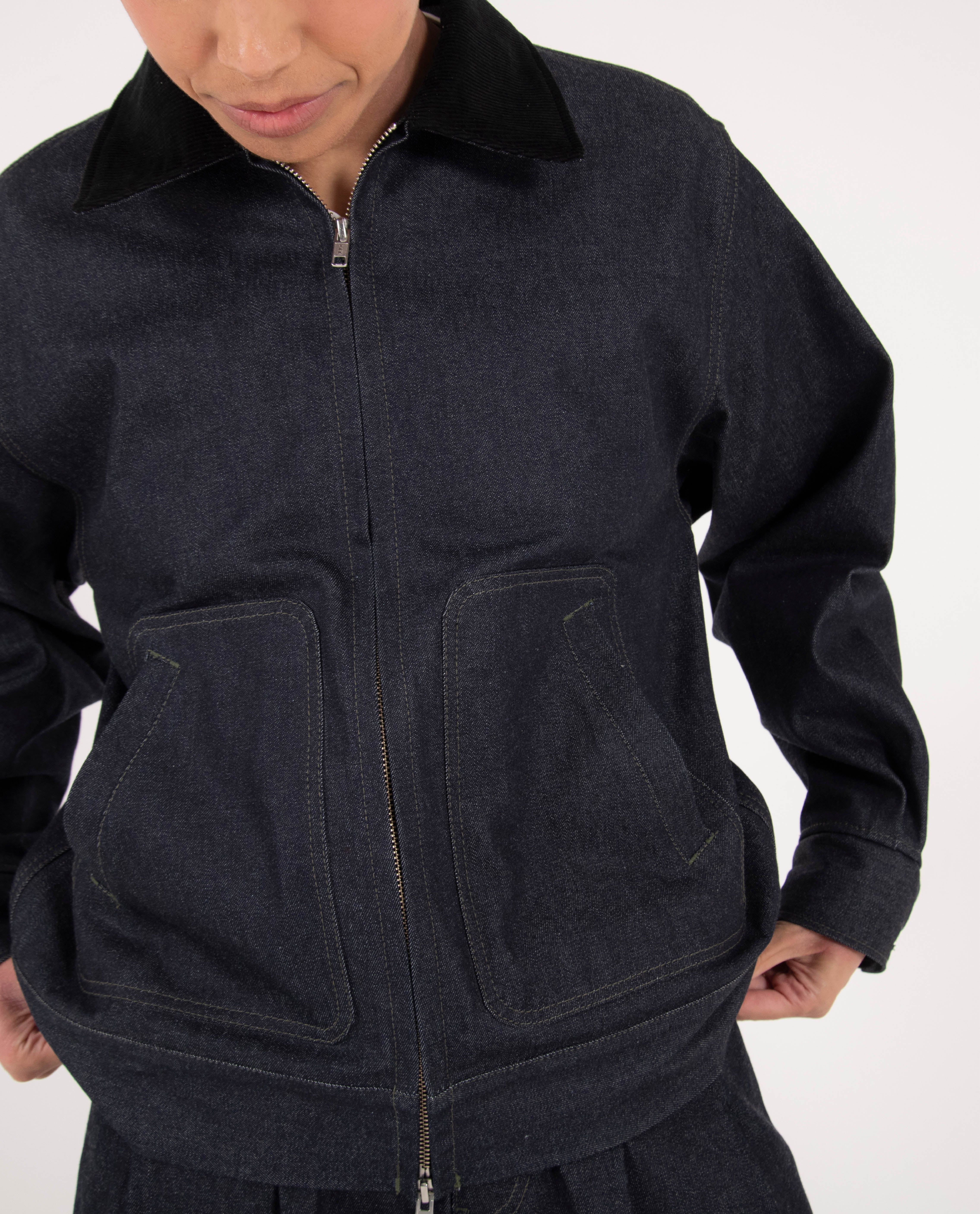 SSMG x LÈ BAUS - DENIM DRIZZLER JACKET