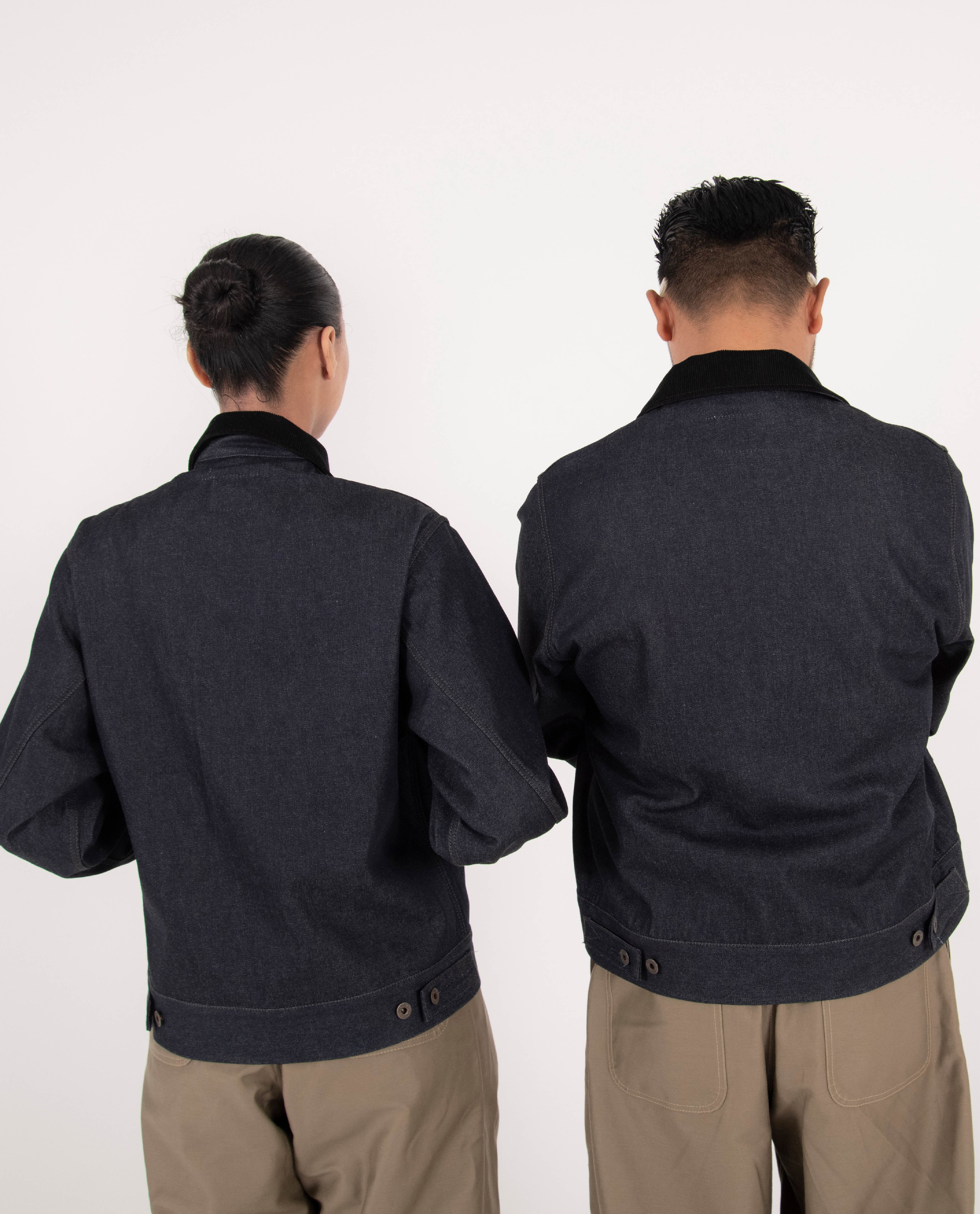 SSMG x LÈ BAUS - DENIM DRIZZLER JACKET