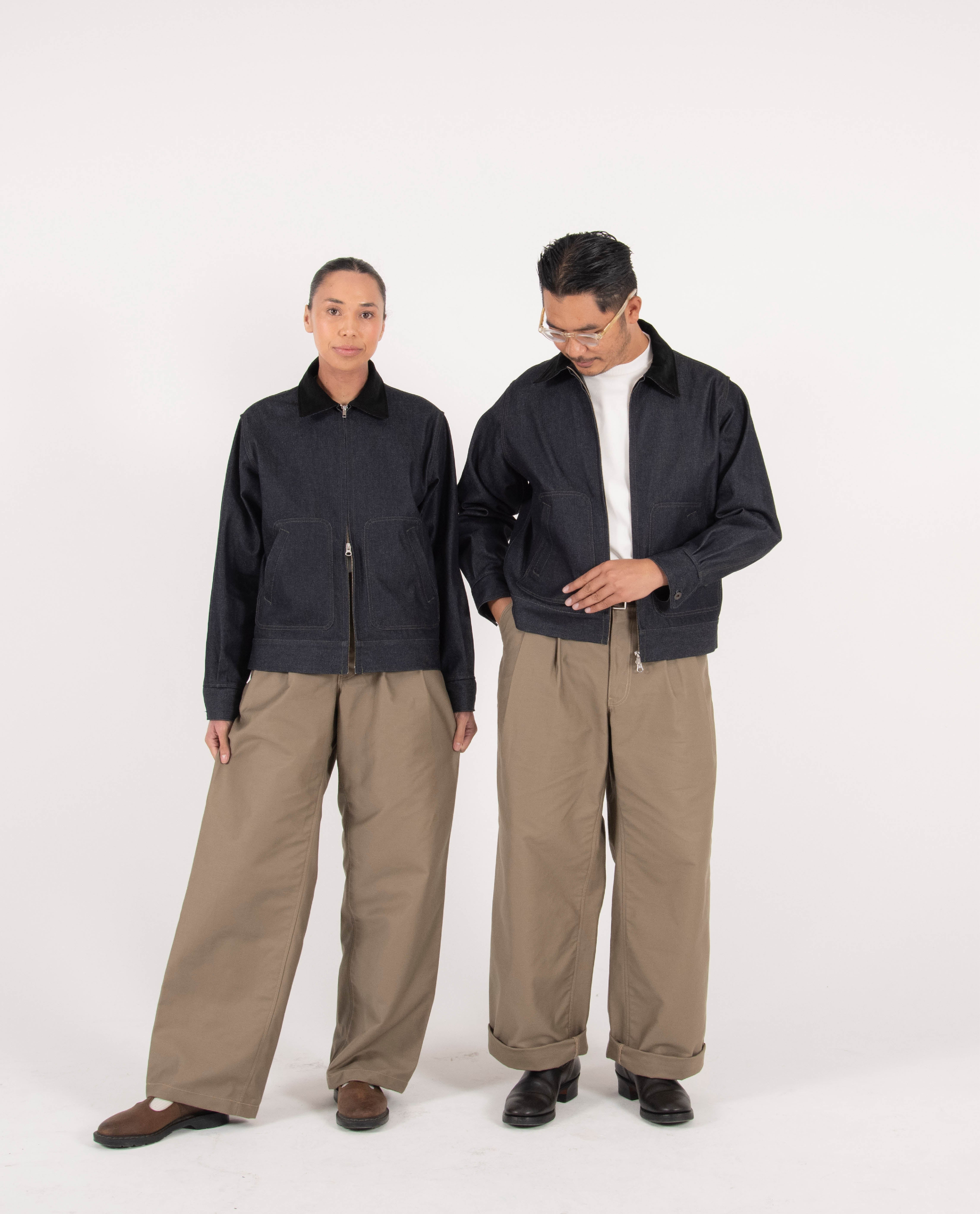 SSMG x LÈ BAUS - KHAKI TROUSER