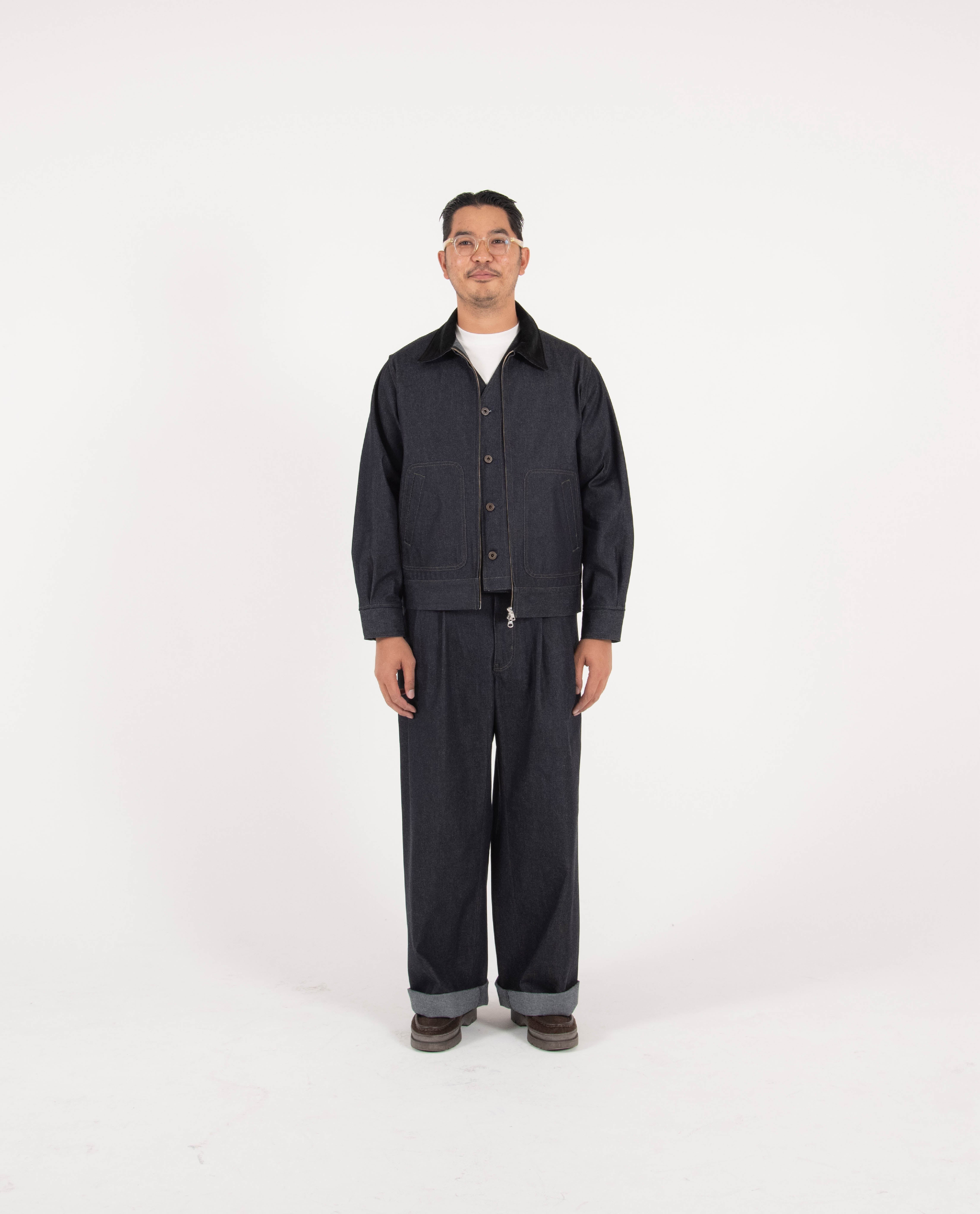 SSMG x LÈ BAUS - DENIM TROUSER