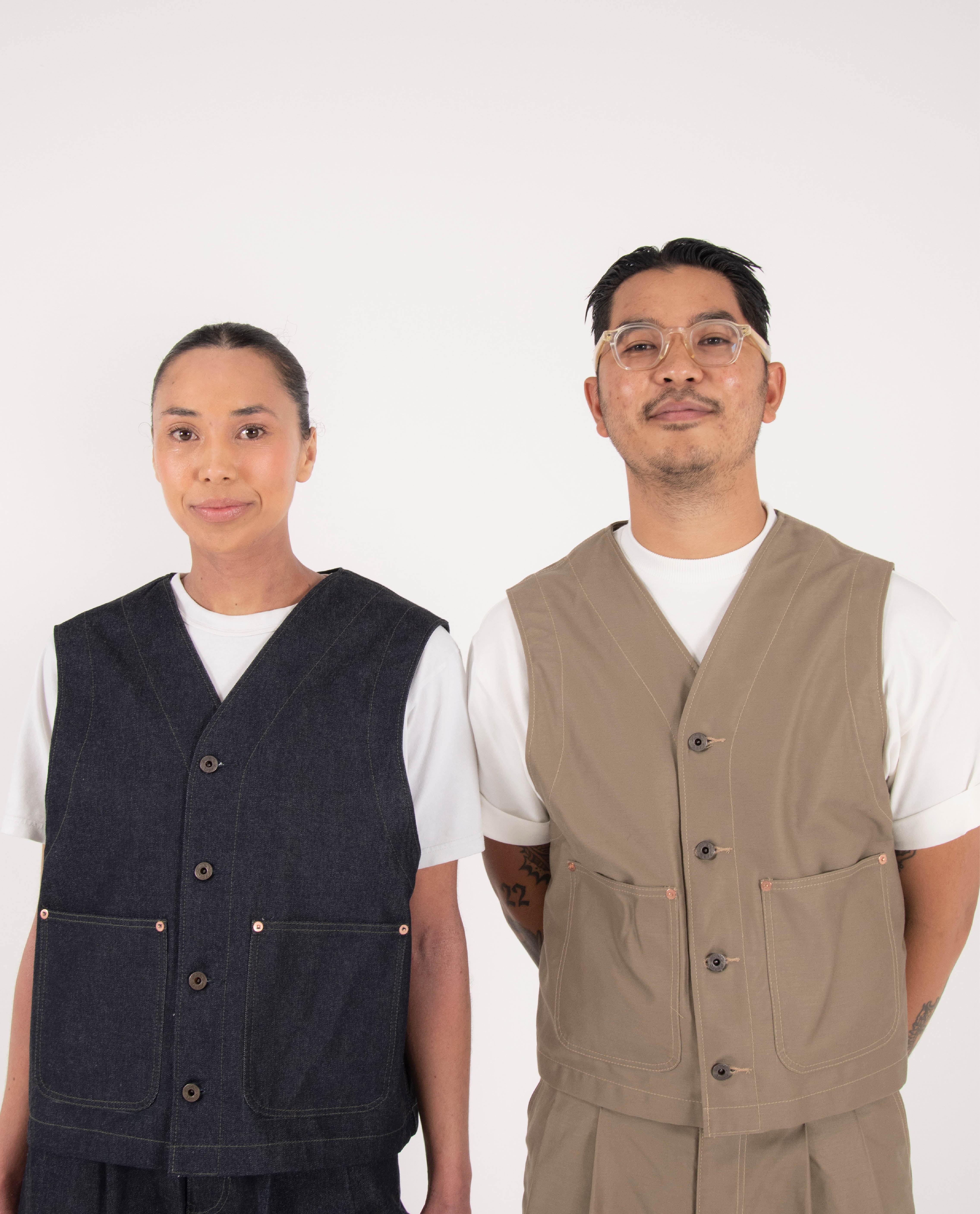 SSMG x LÈ BAUS - DENIM VEST